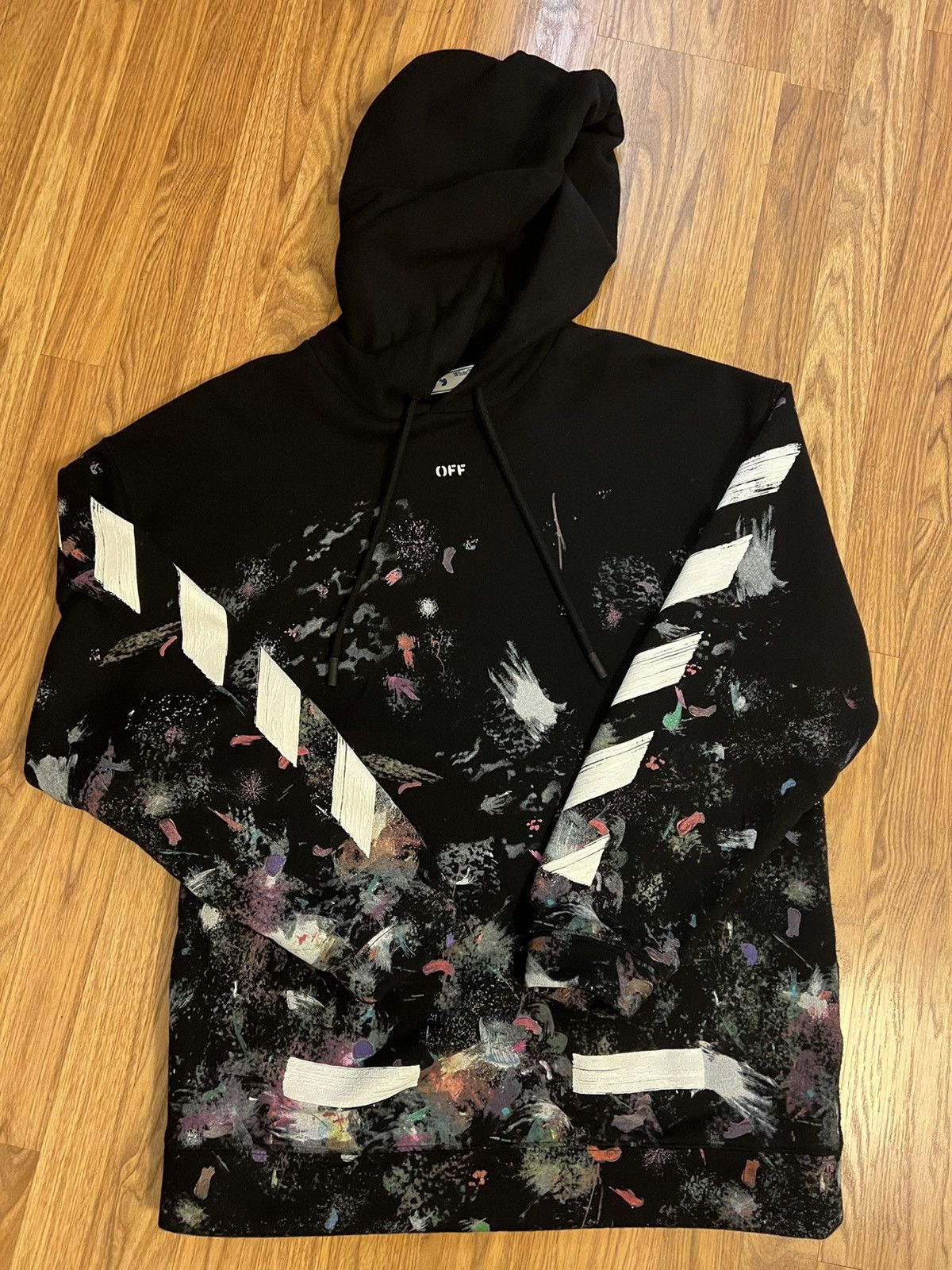 Off white galaxy hoodie price on sale