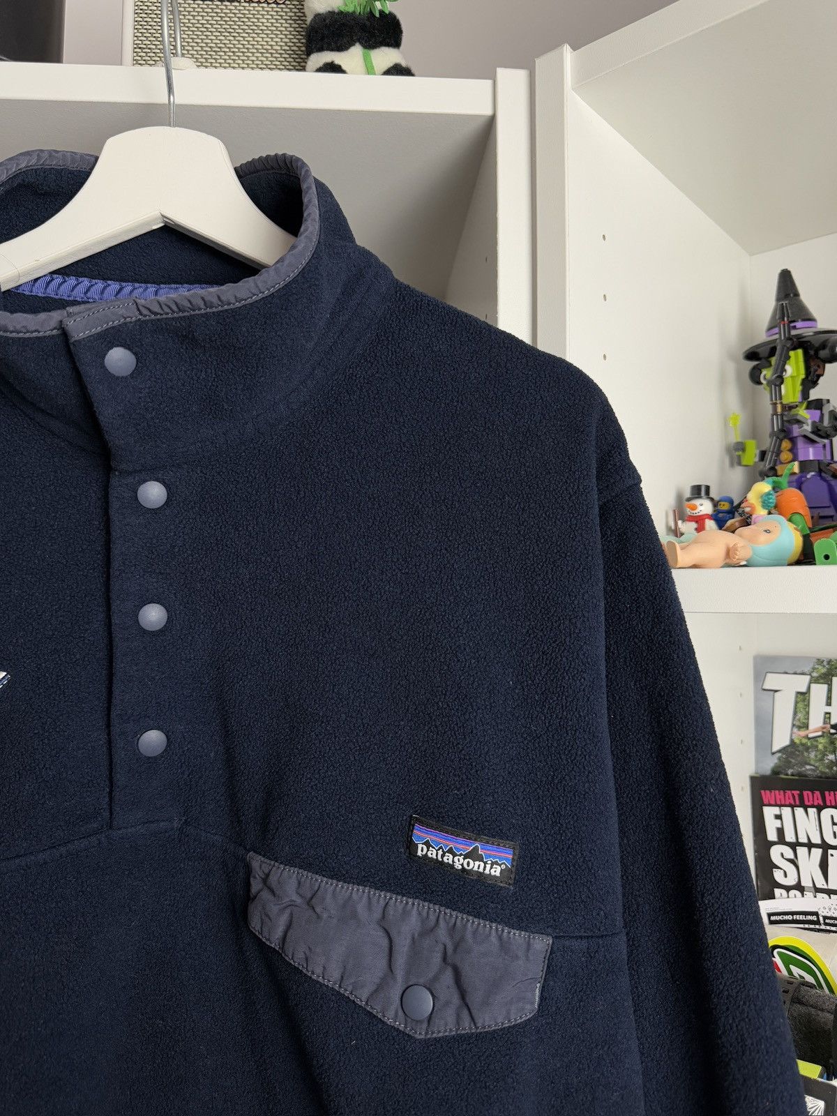 Designer × Patagonia Vintage Patagonia Synchilla snap t yale fleece sweatshirt M Size US M / EU 48-50 / 2 - 5 Thumbnail
