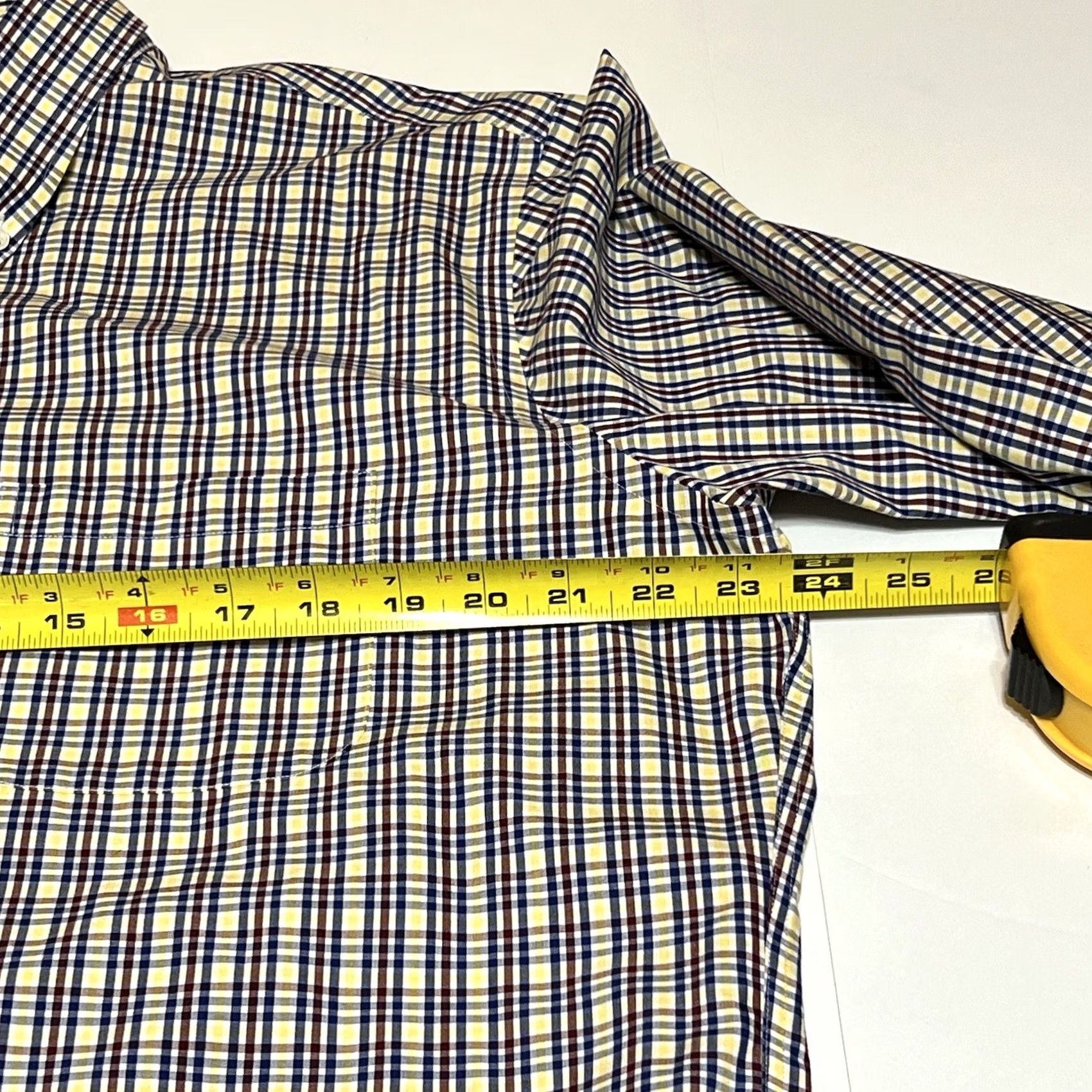 Brooks Brothers Brooks Brothers 1818 Regent Long Sleeve Supima Cotton Button Shirt Mens L Size US L / EU 52-54 / 3 - 6 Thumbnail