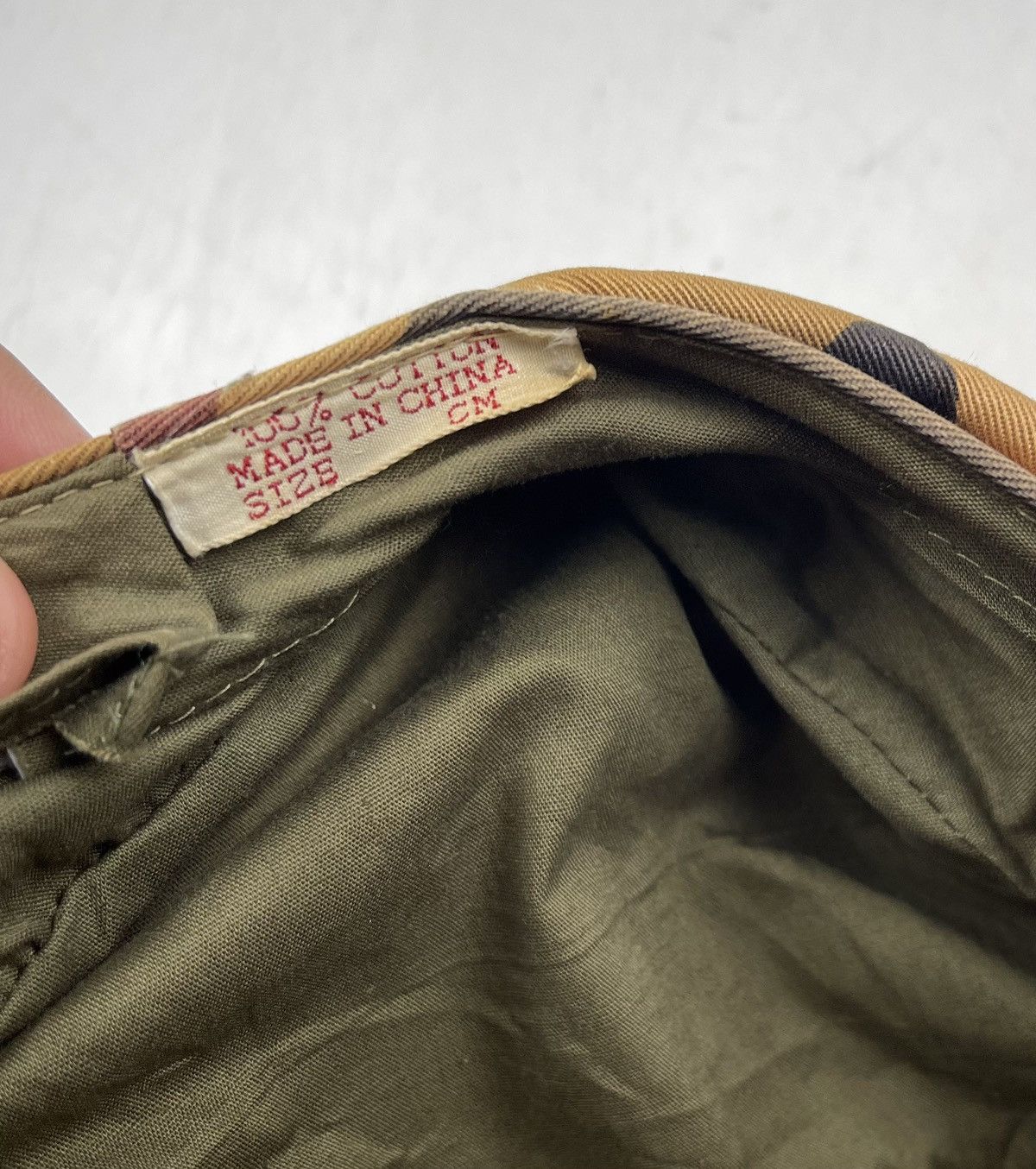 Japanese Brand vintage army style hat tc48 Size ONE SIZE - 4 Thumbnail