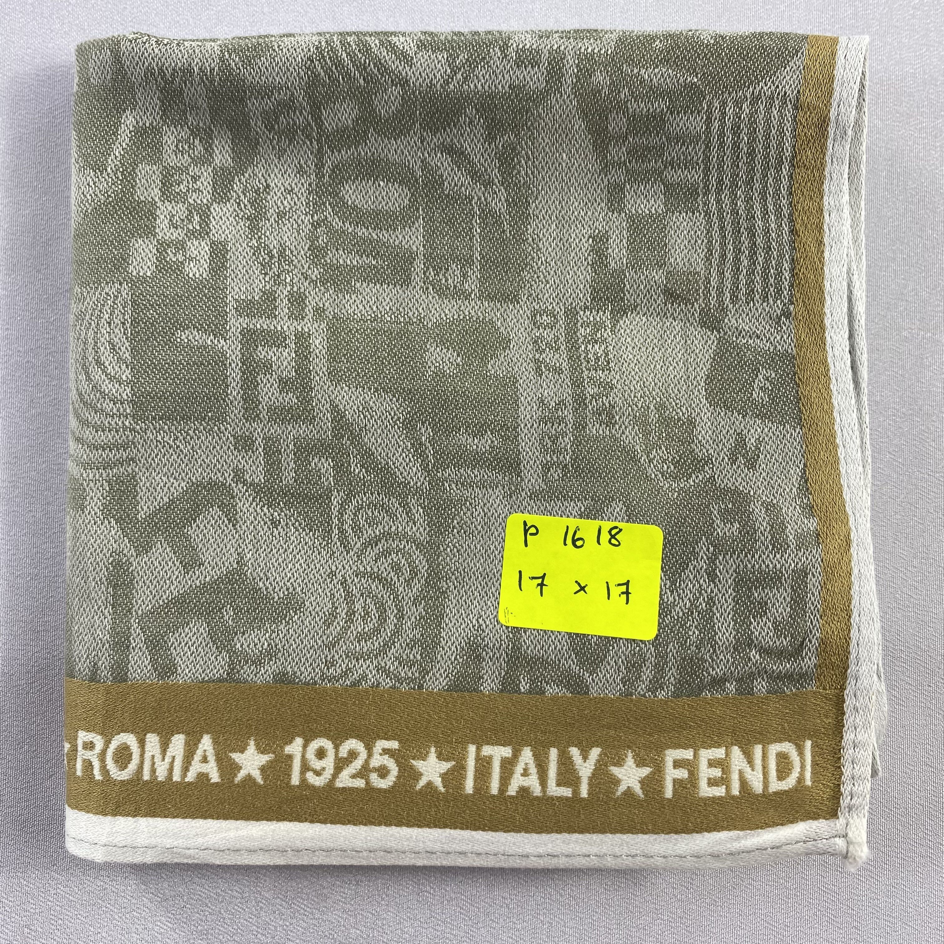 Vintage Fendi Handkerchief / Neckerchief / Bandana-P1618 Size ONE SIZE - 5 Thumbnail