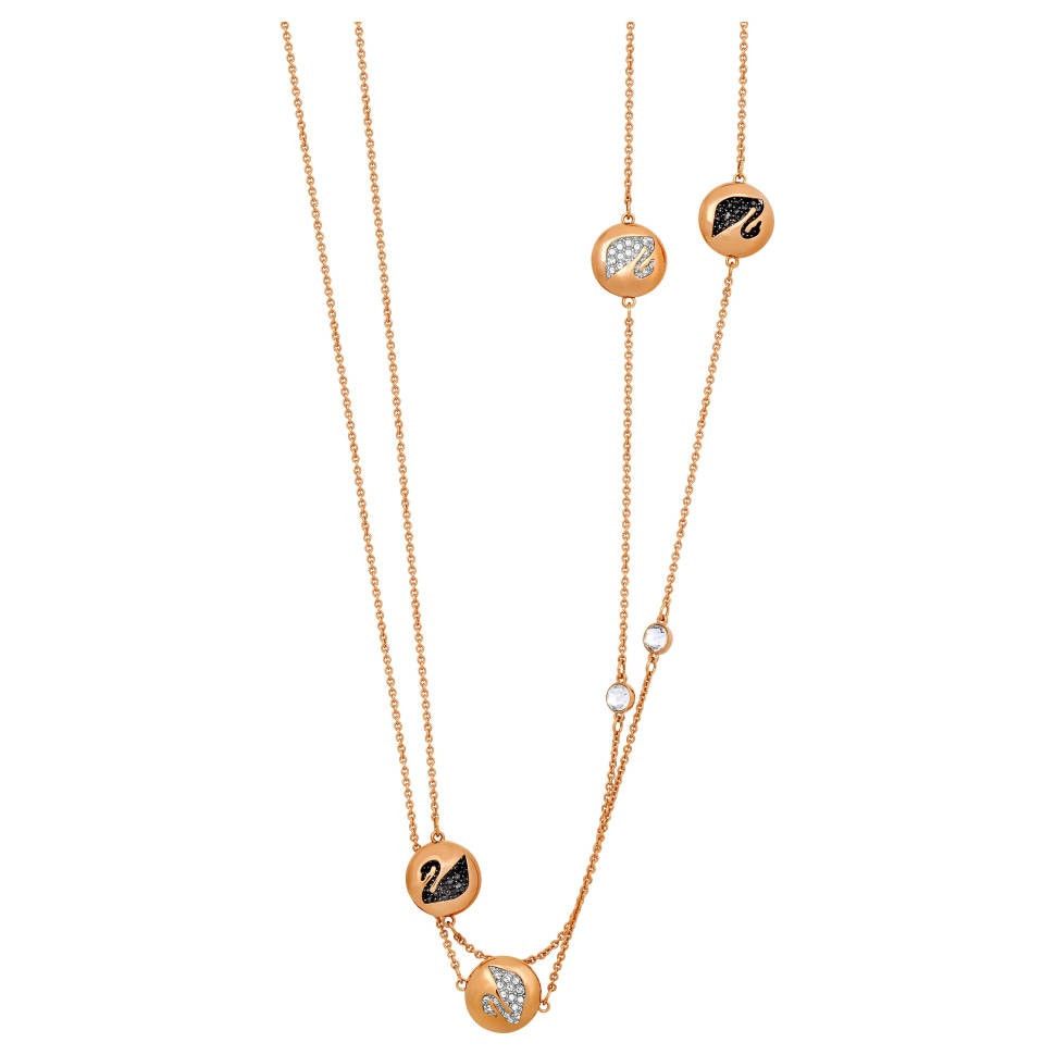 Swarovski Swarovski Hall Swan Strandage Rose Gold Plating Necklace Size ONE SIZE - 3 Thumbnail