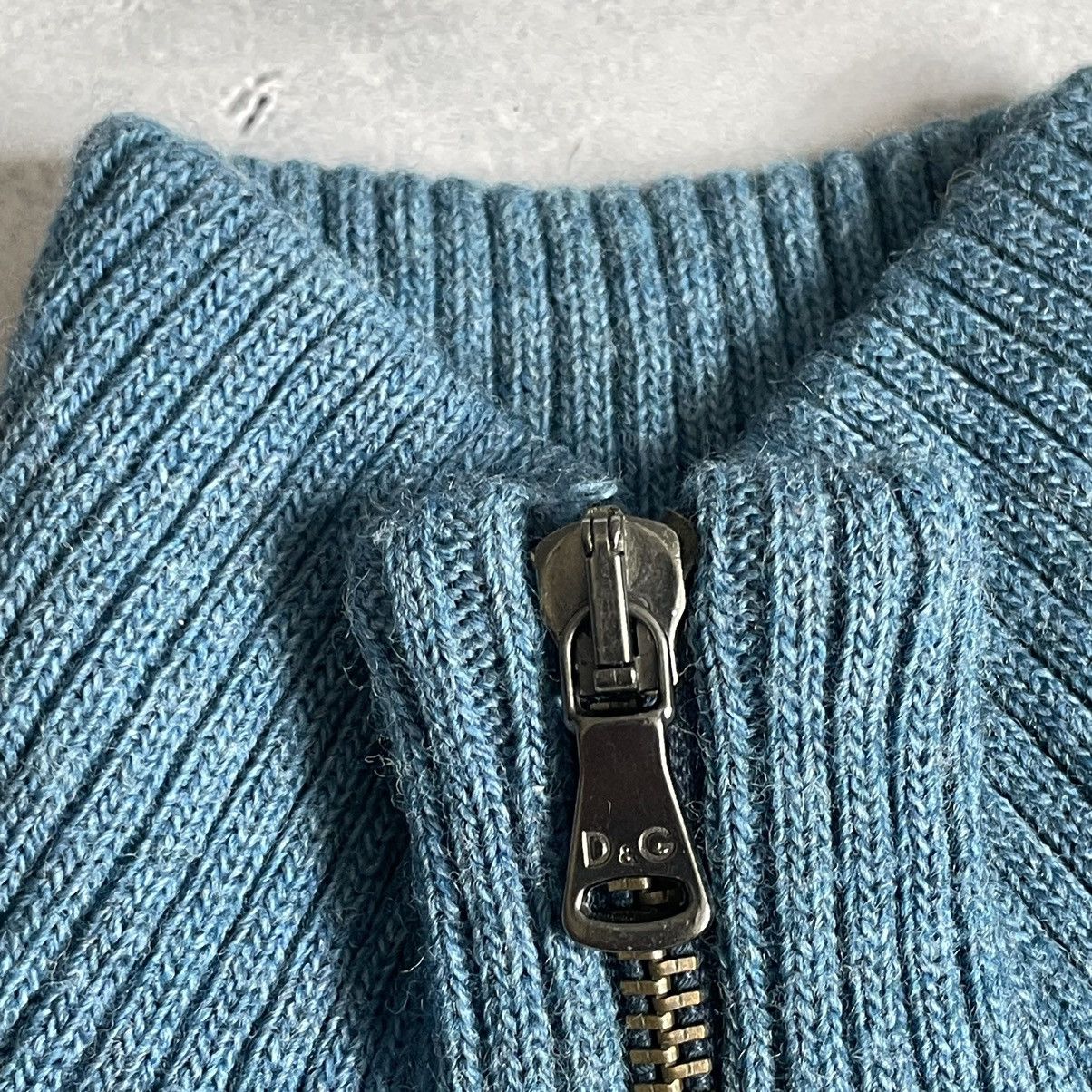 Dolce & Gabbana Vintage Half-Zip Knit – Archive 2000s