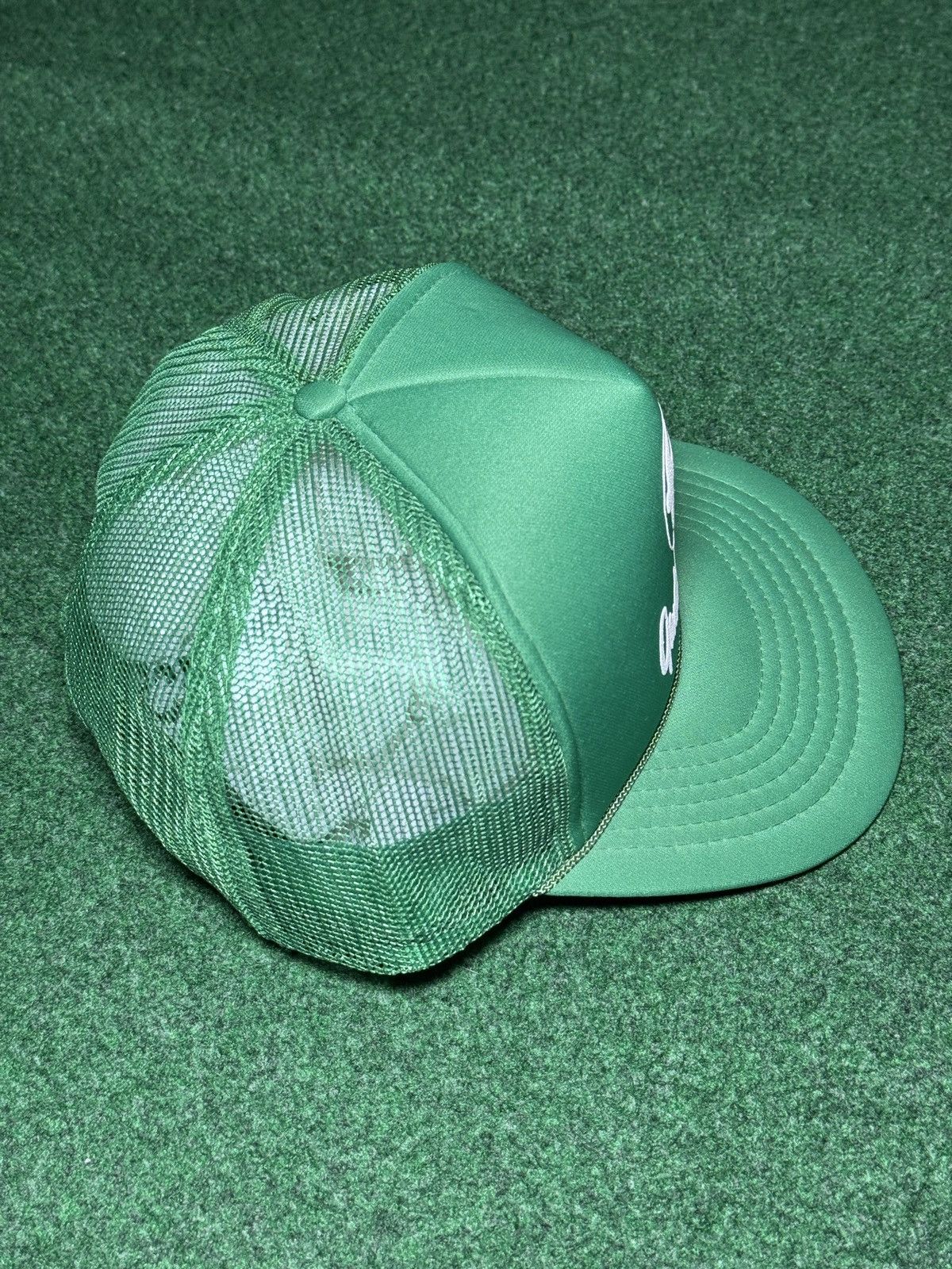 Vintage Vintage 90s Gander Mountain Green Trucker Snapback Hat Size ONE SIZE - 2 Thumbnail