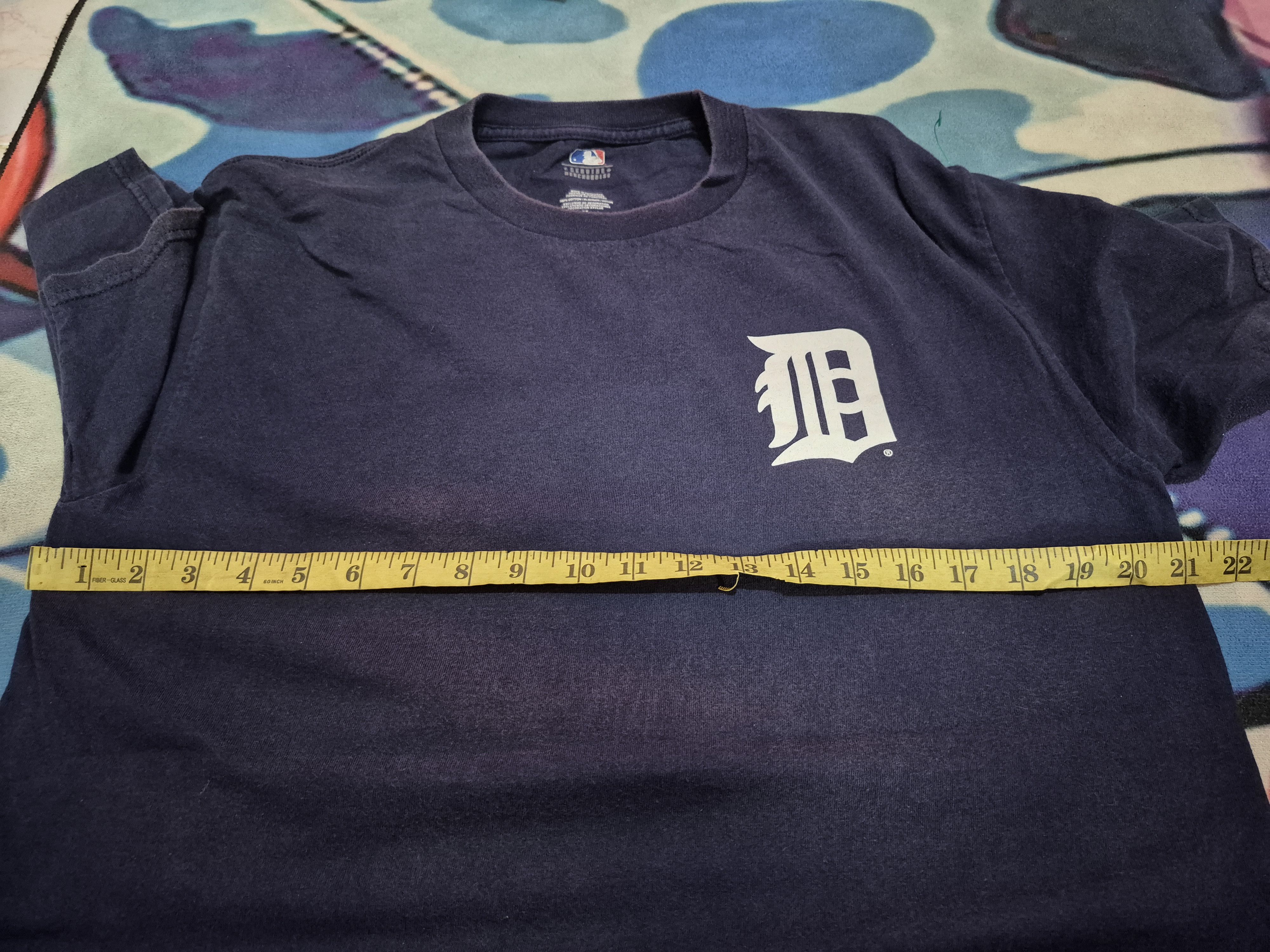 MLB 🔥 Detroit Tigers MLB Big Logo Backhit Tee Size US M / EU 48-50 / 2 - 8 Thumbnail