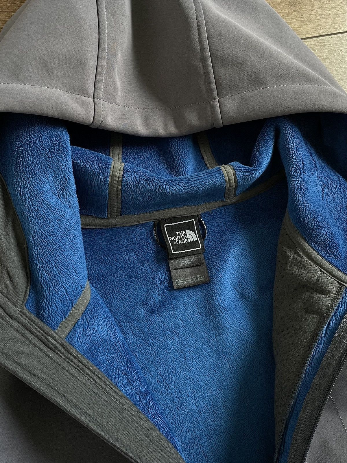The North Face The North Face Hooded Softshell Fleece Thermo Jacket Shell Size US L / EU 52-54 / 3 - 14 Thumbnail