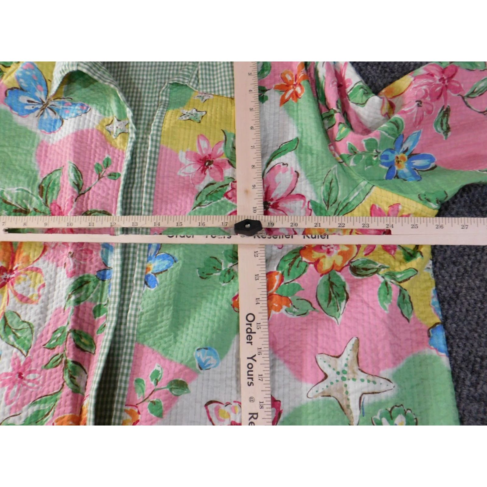 Vintage **Alfred Dunner Green Floral Women's Plus Size Casual Jacket** User: Alfred Dunner Green Floral Women's Plus Size Casual Jacket Size 3XL / US 20-22 - 6 Thumbnail