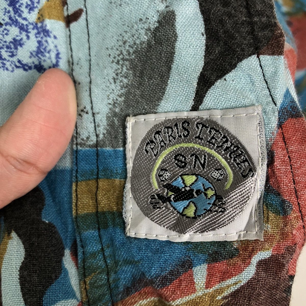 Japanese Brand VINTAGE SURVIVAL JACKET PAINT SPLASH OVERPRINT SN JAPAN Size US L / EU 52-54 / 3 - 12 Thumbnail