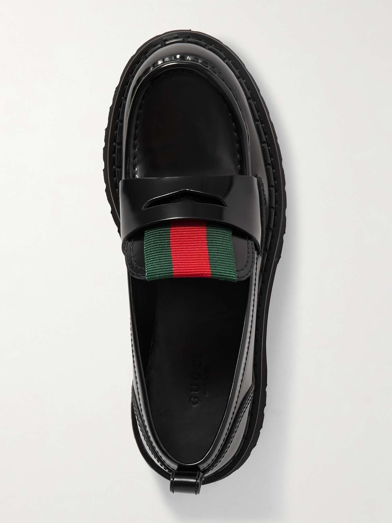 Gucci oc11z1025 Loafers With Web in Black Size US 7.5 / IT 37.5 - 5 Thumbnail