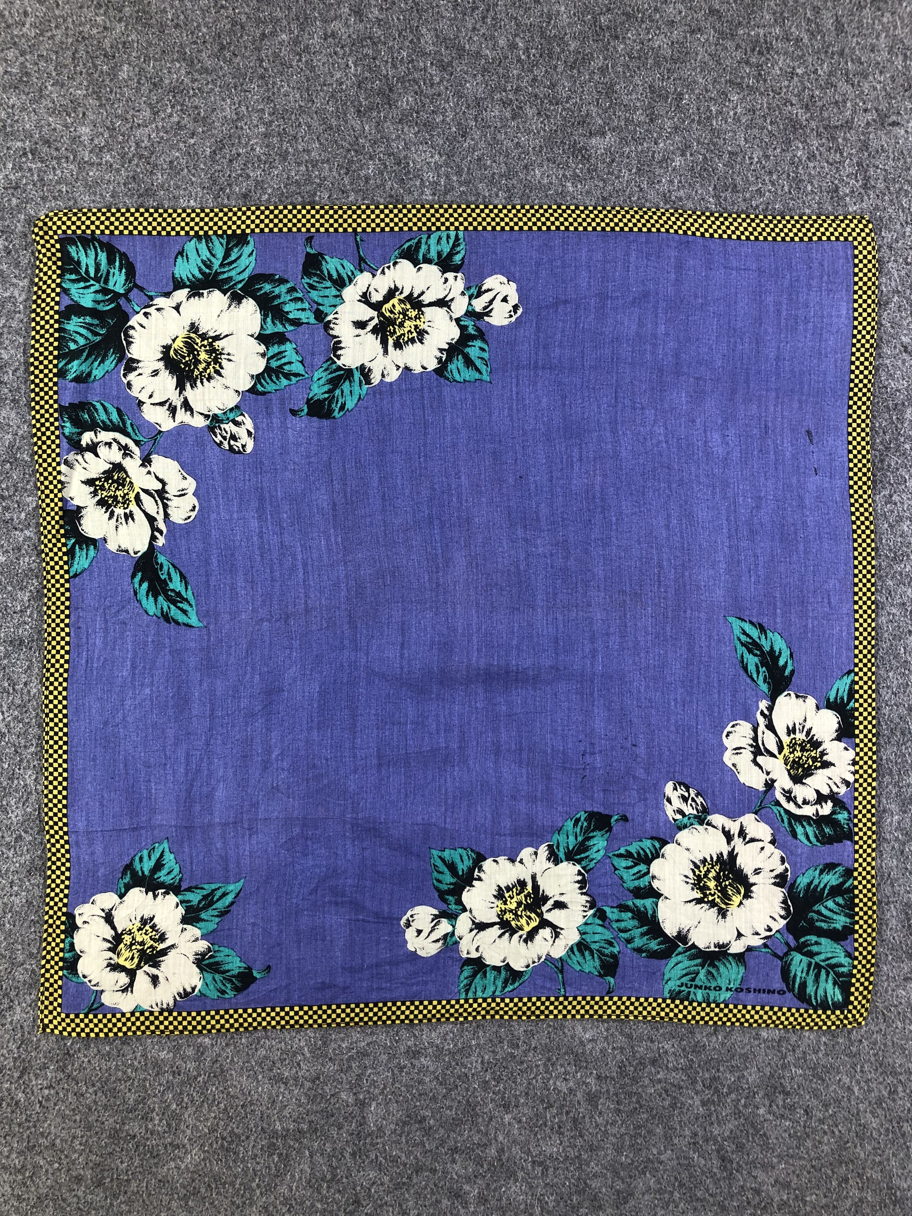 Japanese Brand × Mr. Junko × Vintage Junko Koshino Handkerchief / Bandana / Neckerchief Size ONE SIZE - 3 Thumbnail