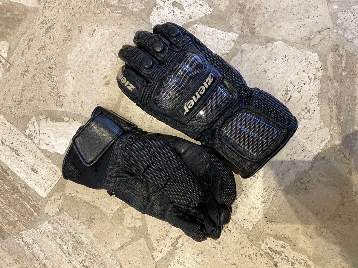 Other ZIENER CARBON MOTO/SKI GLOVES Size ONE SIZE - 4 Thumbnail
