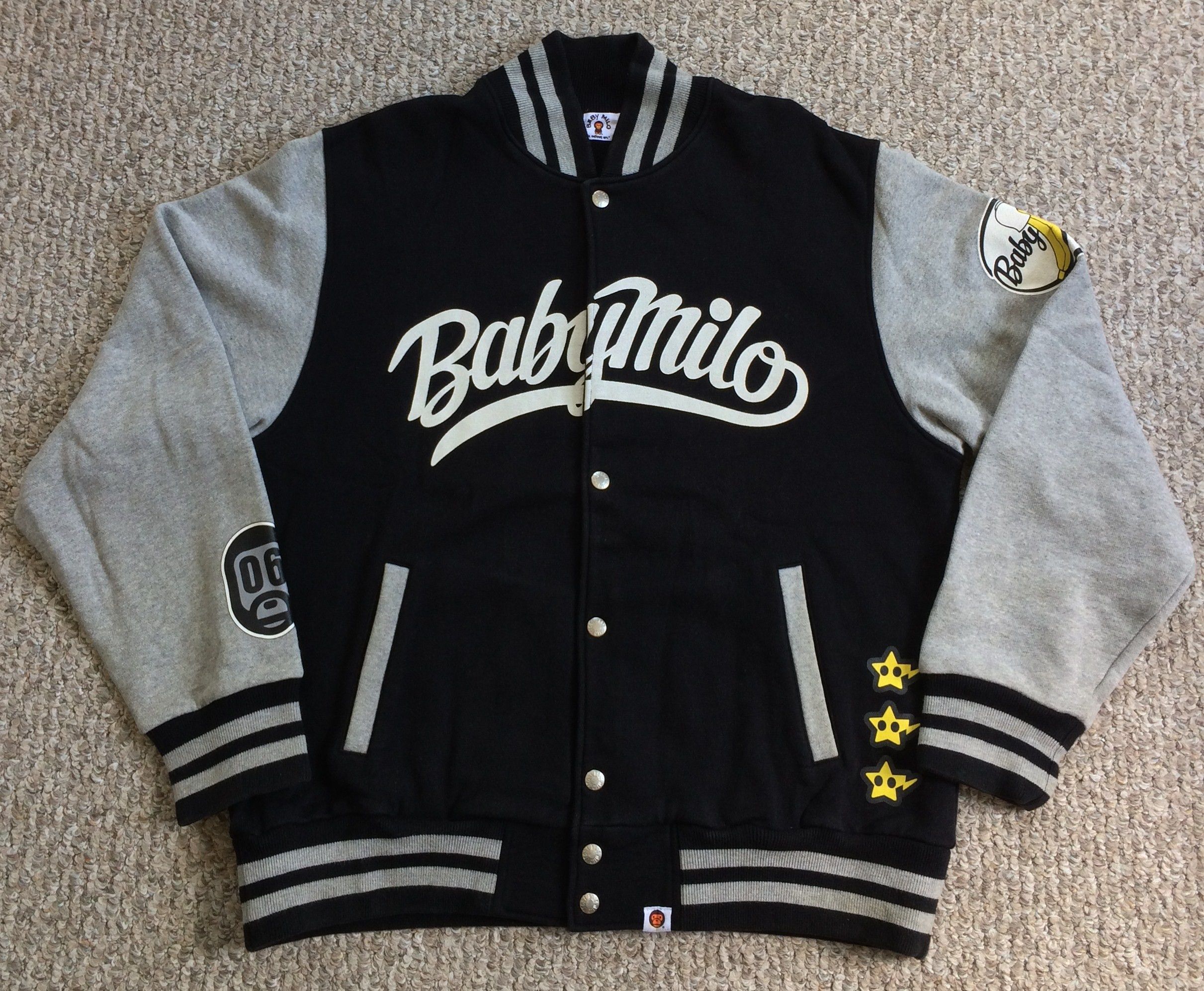 Bape F/W 2006 Baby Milo Varsity Jacket Size US M / EU 48-50 / 2 - 4 Thumbnail