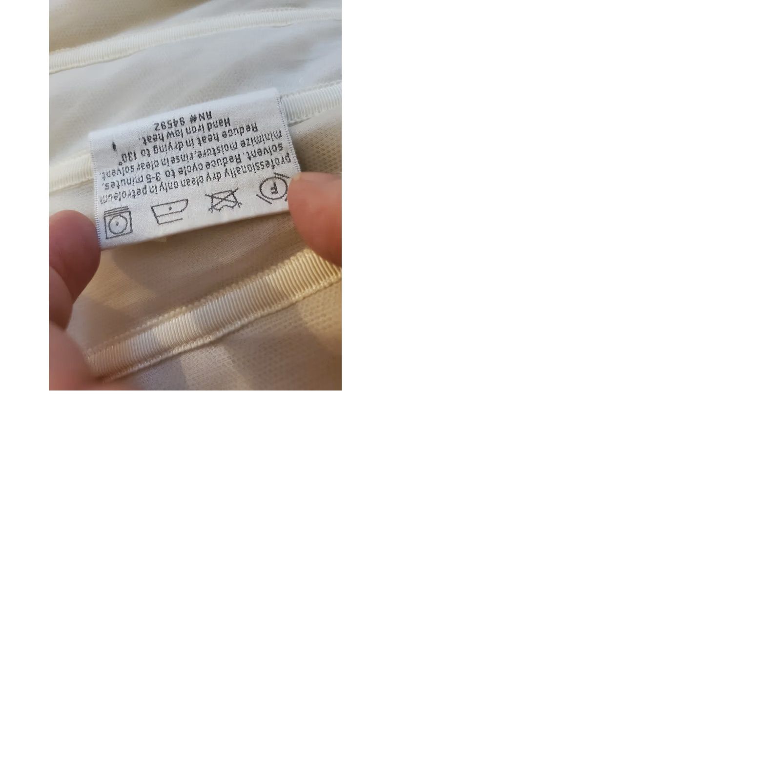 Vintage Nouvelle Amsale Hand Beaded Tulle Embellished Ivory Wedding Dress Size 8 700 Size ONE SIZE - 12 Thumbnail