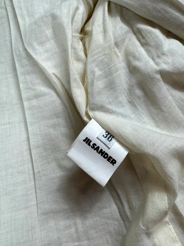 Jil Sander Jil Sander beige cream wool blazer jacket 38 Size XS / US 0-2 / IT 36-38 - 5 Thumbnail