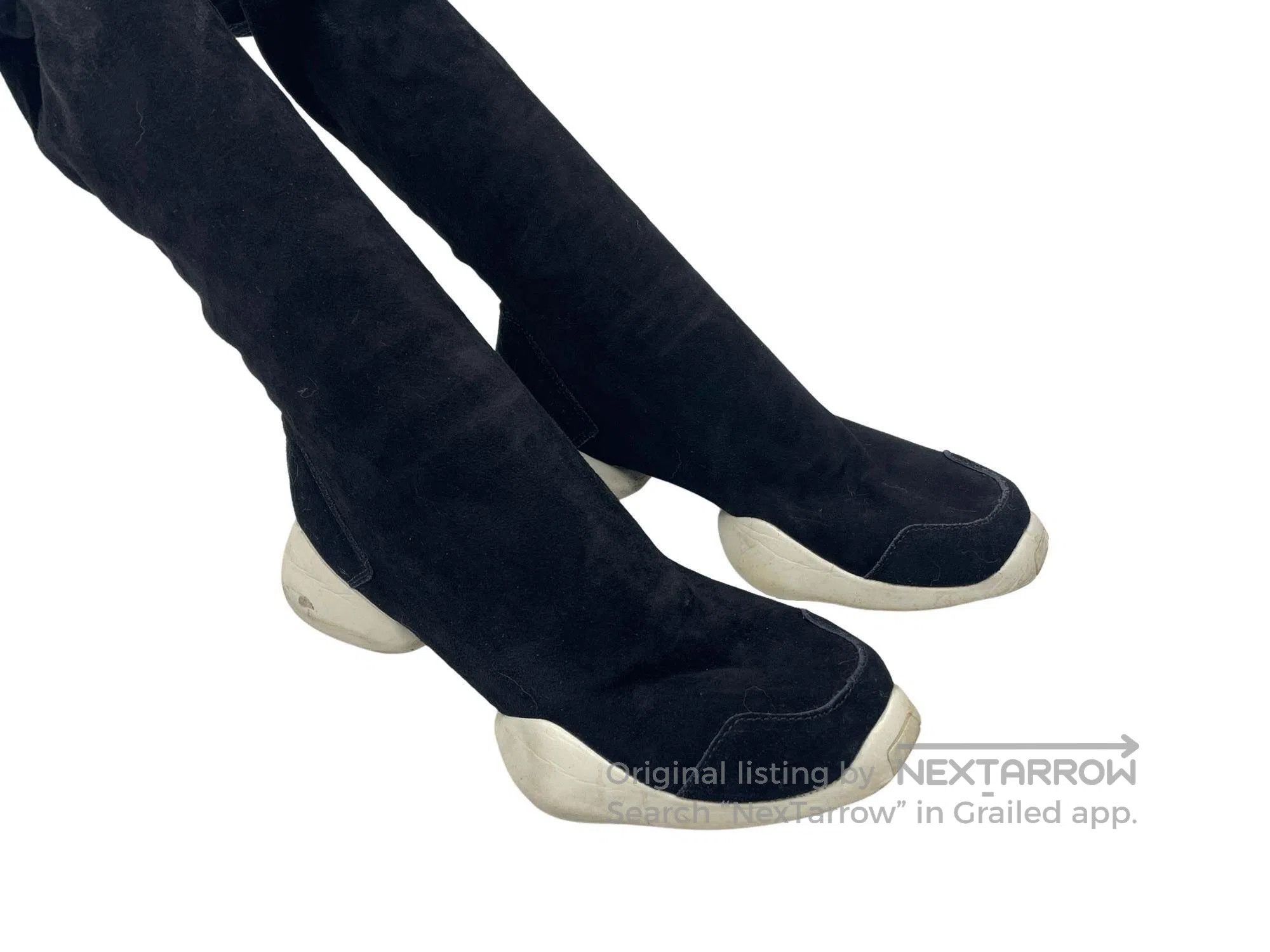Rick Owens RICK OWENS Tank suede high boots Size US 9.5 / EU 42-43 - 3 Thumbnail