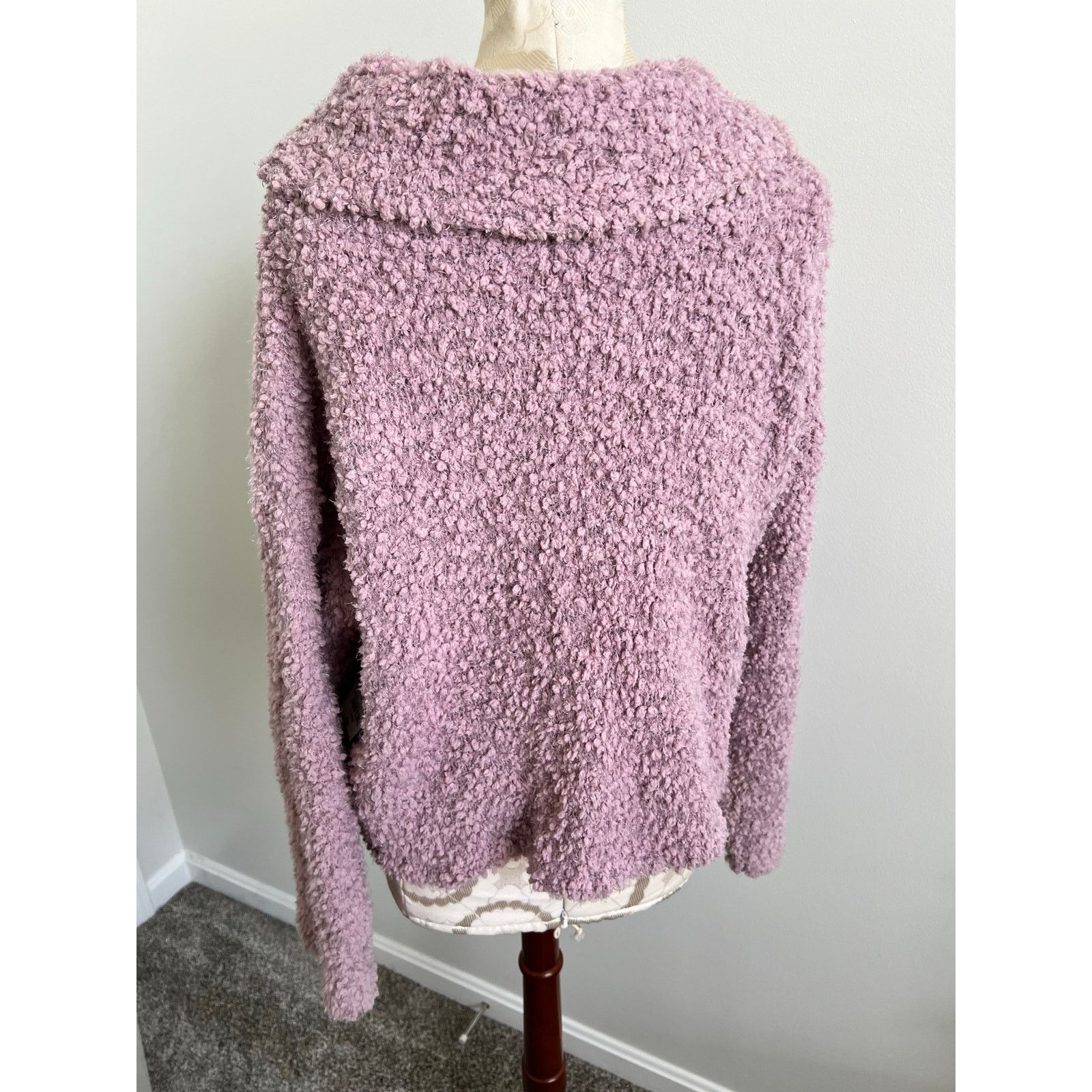 Arizona Jean Co. Arizona Jeans Co Turtleneck Cozy Mystic Mauve Sweater NWT XL Size XL / US 12-14 / IT 48-50 - 3 Thumbnail