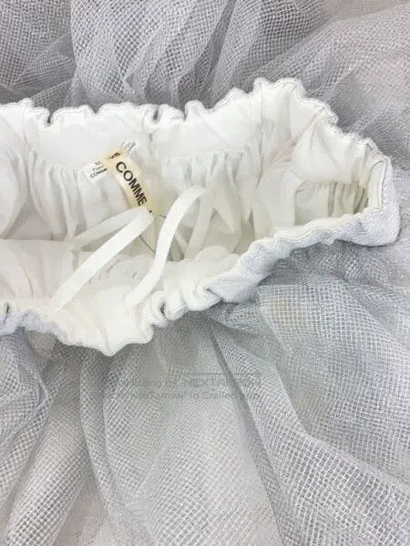Comme des Garcons Comme Des Garcons size XS Gray-white vintage tulle skirt Size 23" - 3 Thumbnail