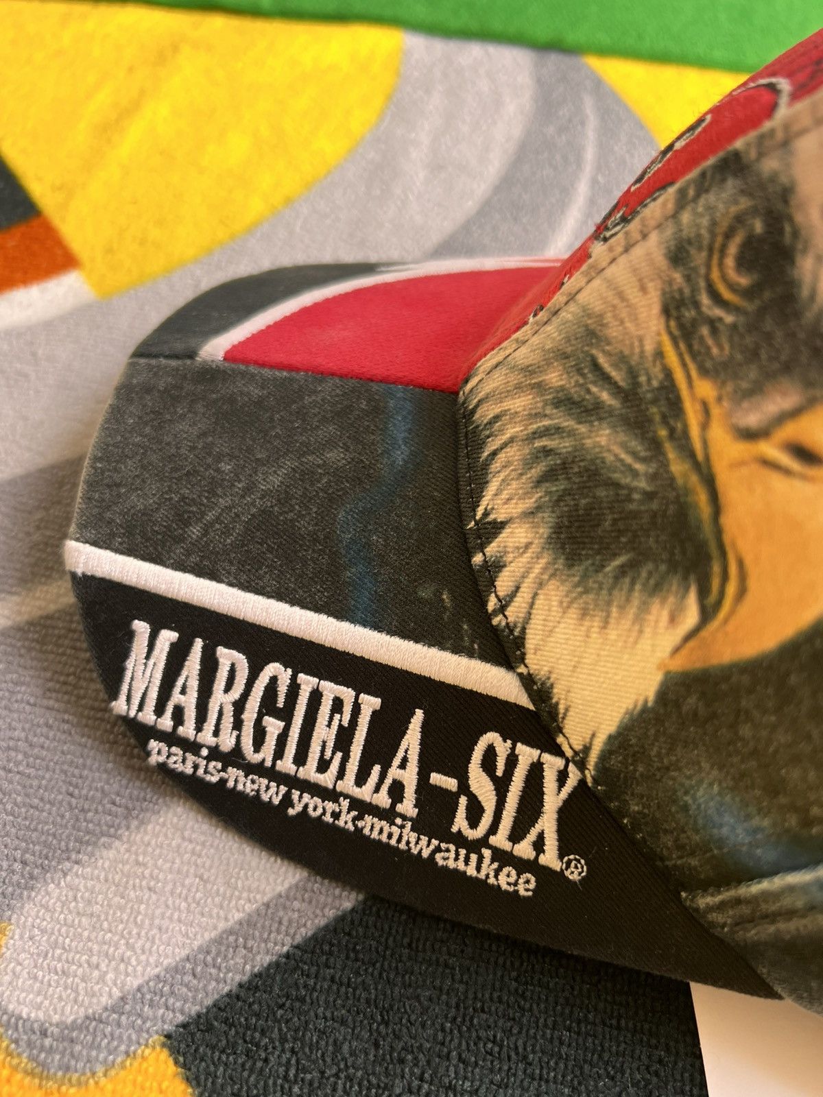 Supreme x MM6 Maison Margiela Split 6-Panel Cap Black 2026