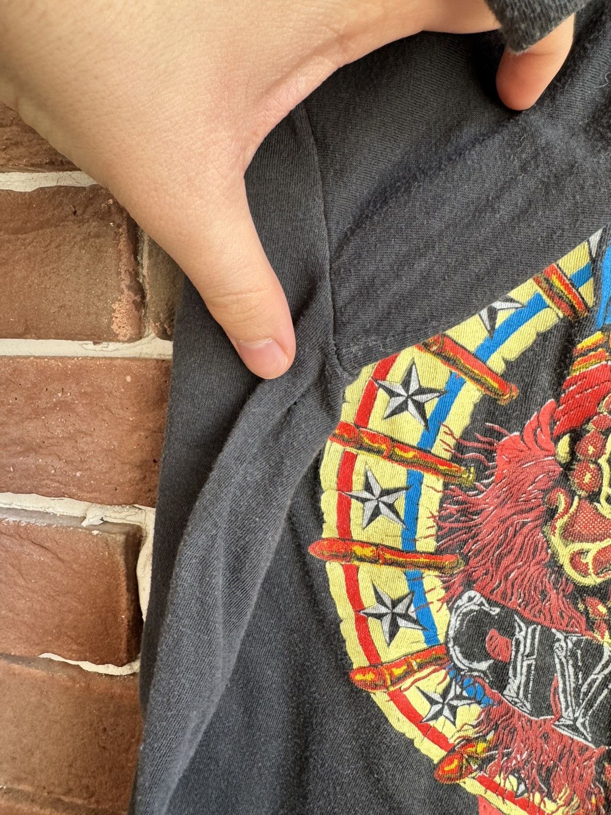 Band Tees Vintage 90s Guns N Roses Civil War Tour Rock Ban Shirt AXL Size US M / EU 48-50 / 2 - 6 Thumbnail