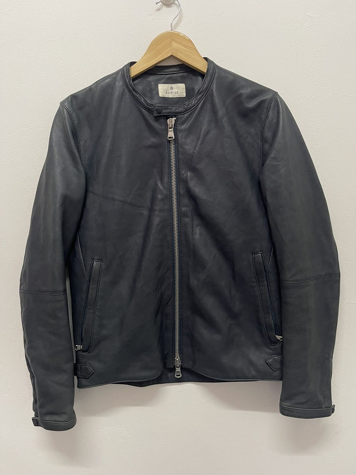 Y's 90’s BIKERS LEATHER JACKET AVANT GARDE JAPAN Size US S / EU 44-46 / 1 - 6 Thumbnail