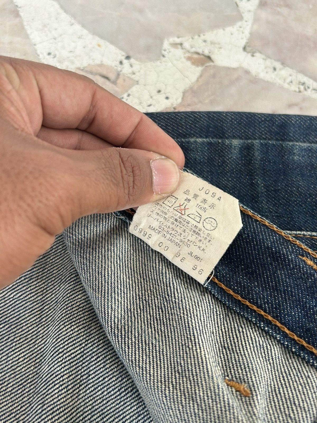 Levi's Levis Vintage 90s Flare Japan Denim Size US 30 / EU 46 - 16 Thumbnail