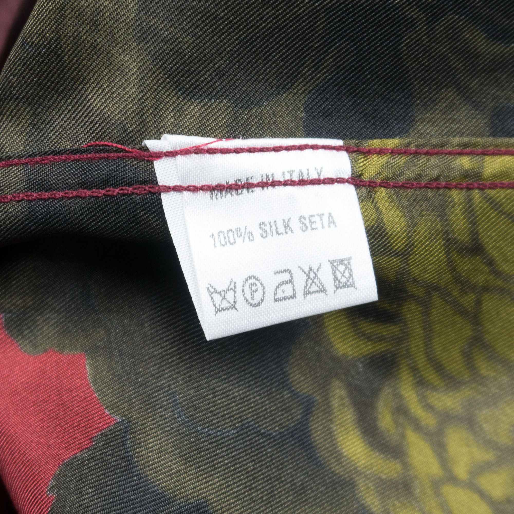 Gucci Gucci SS01 Red Silk Floral Shirt Size US M / EU 48-50 / 2 - 4 Thumbnail