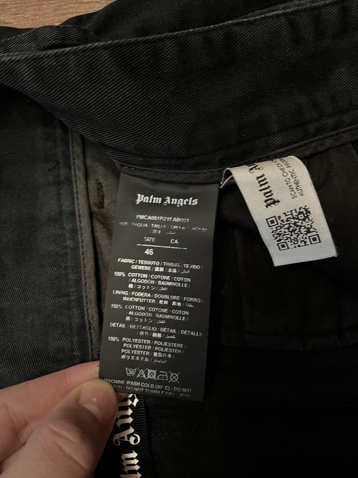 Palm Angels Palm Angels Cargo Pants Size US 30 / EU 46 - 9 Thumbnail
