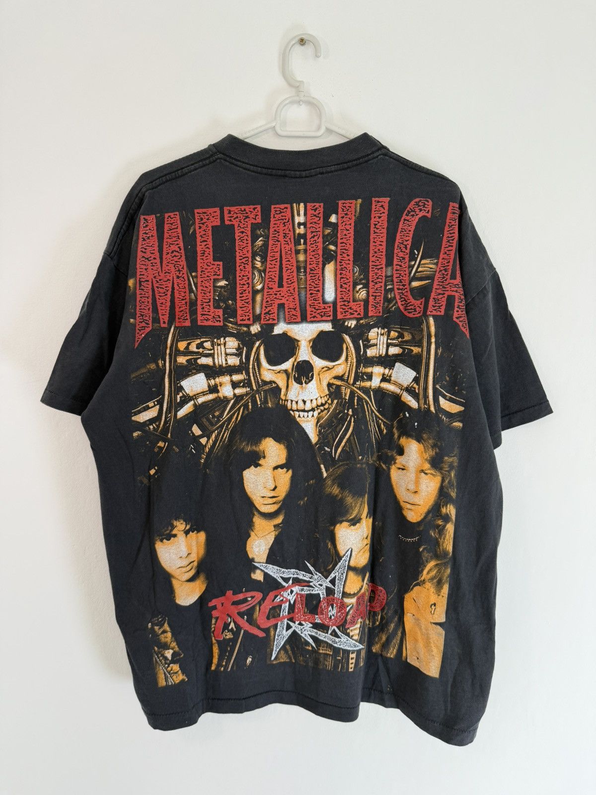 Vintage Metallica vintage t shirt merch all over print single stitch Size US XL / EU 56 / 4 - 3 Thumbnail