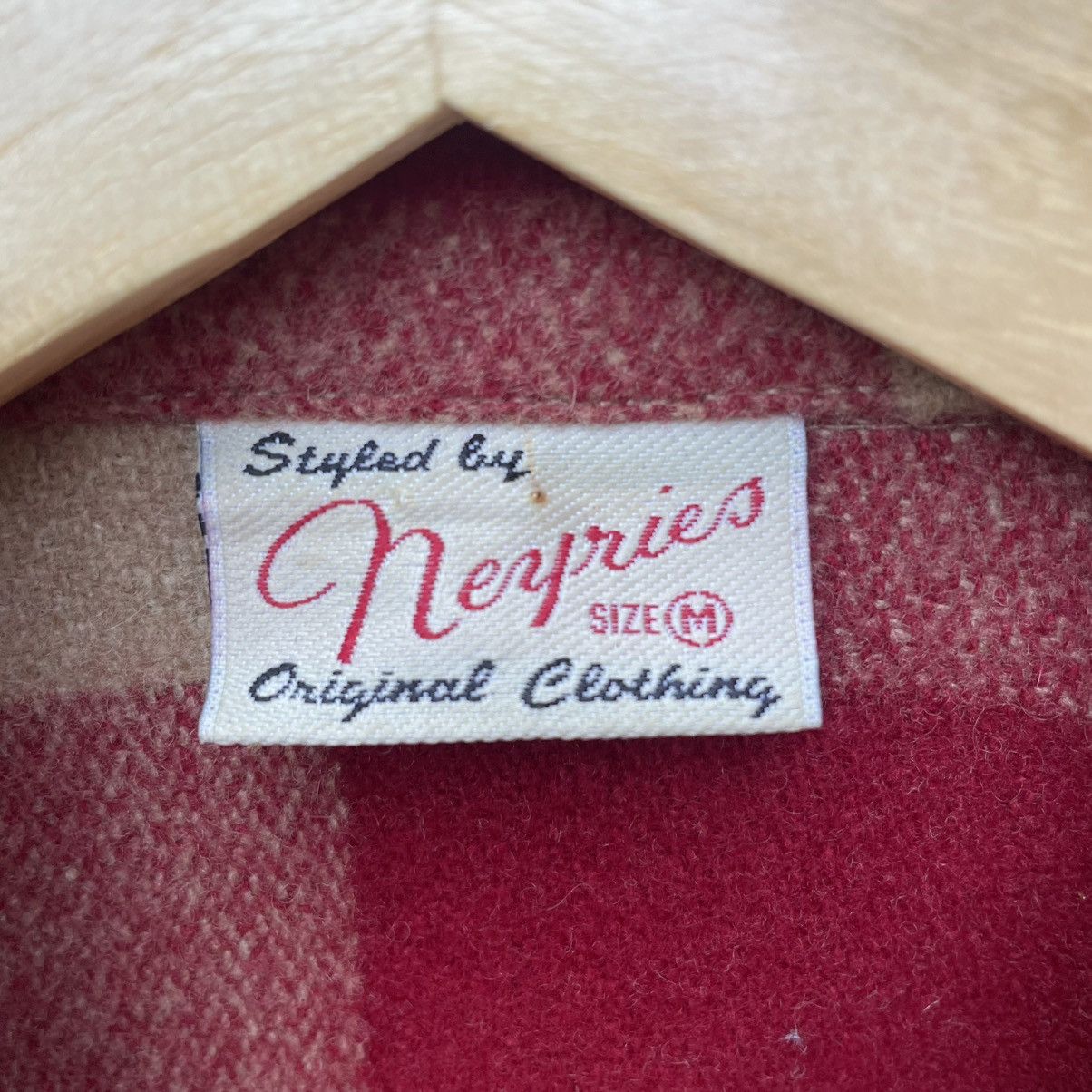 Flannel × Vintage Vintage Neyries flannel Wool Checked Jacket Size US M / EU 48-50 / 2 - 11 Thumbnail