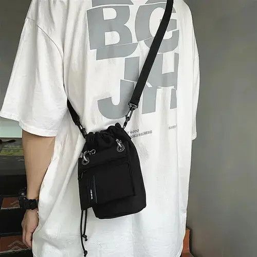 Japanese Brand Nylon Mobile Phone Bag Size ONE SIZE - 2 Thumbnail