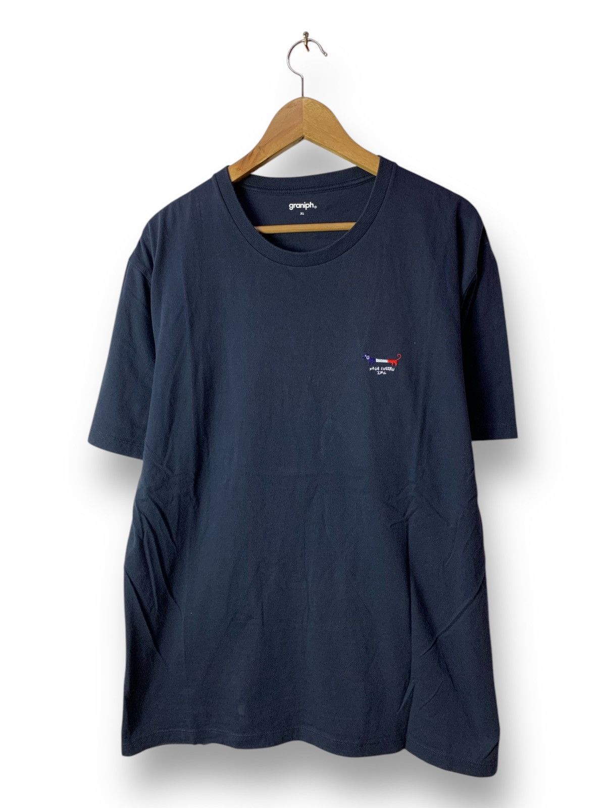 Japanese Brand 🔥 Graniph Japanese Brand Small Logo Embroided Tee Size US L / EU 52-54 / 3 - 1 Thumbnail