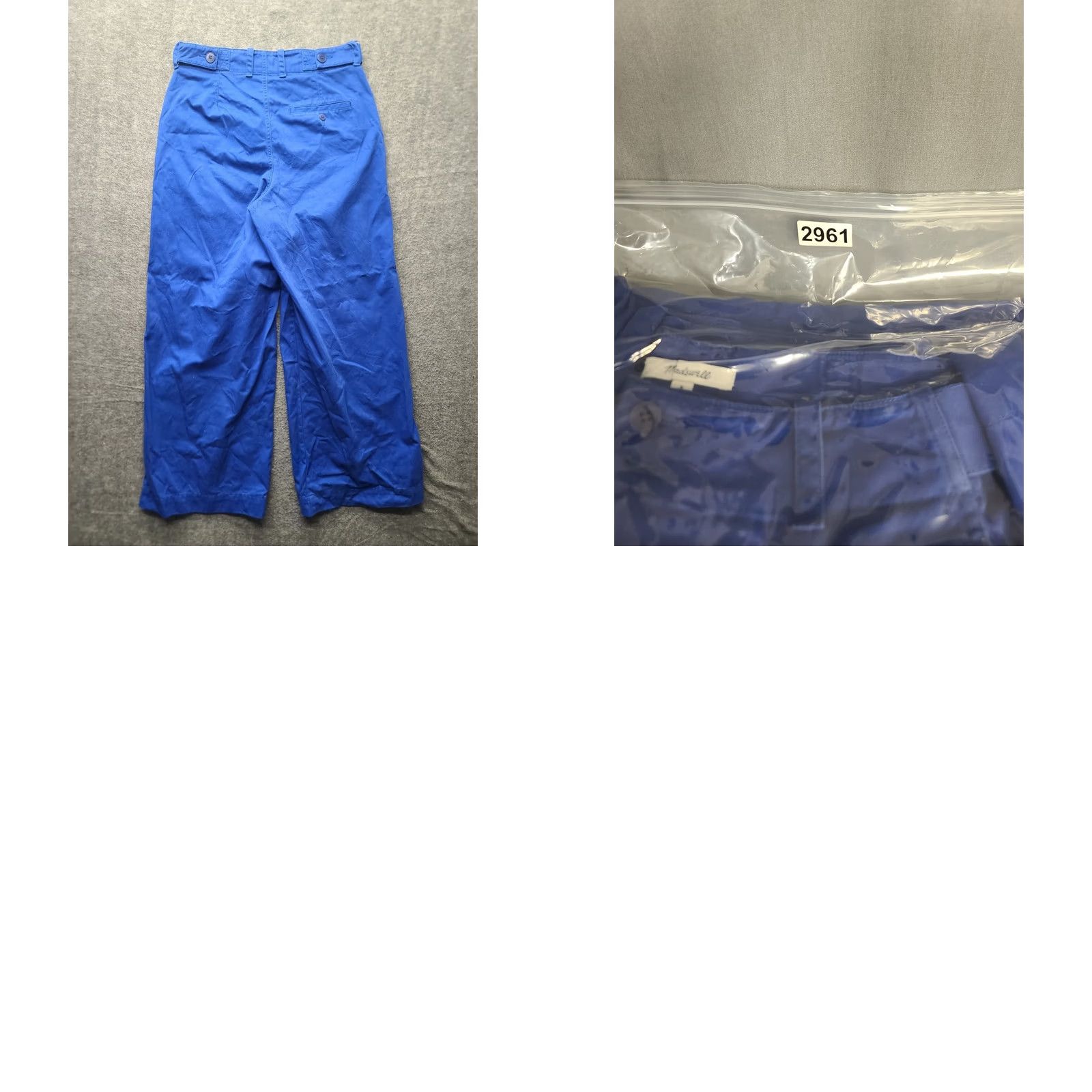 Madewell Madewell Pants Womens 8x30 Regular Fit Superwide Leg Trousers Size 30" / US 8 / IT 44 - 10 Thumbnail