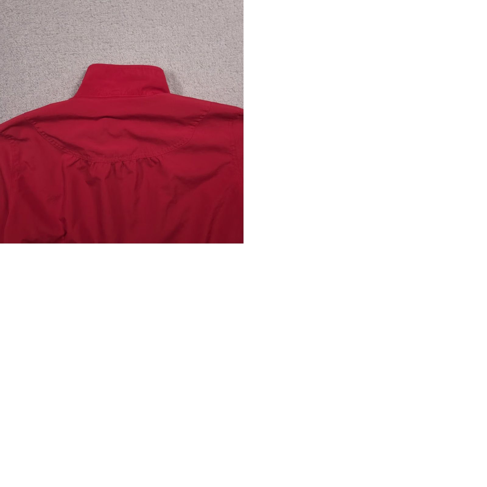 London Fog VINTAGE London Fog Women's Coat Rain Coat Red 12 Regular Waist Cinch Drawstring Hooded Full Zip Pockets Zipper Buttons Elastic Waist Lined Britches? Size XL / US 12-14 / IT 48-50 - 10 Thumbnail