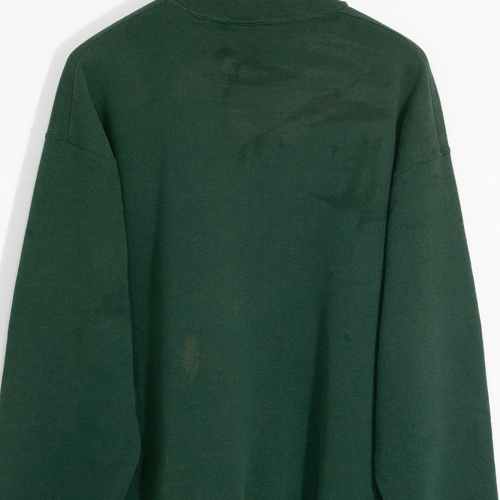 Wilson Vintage 90s Wilson Blank Sweatshirt Mens XL - Green Crewneck Size US XL / EU 56 / 4 - 9 Thumbnail