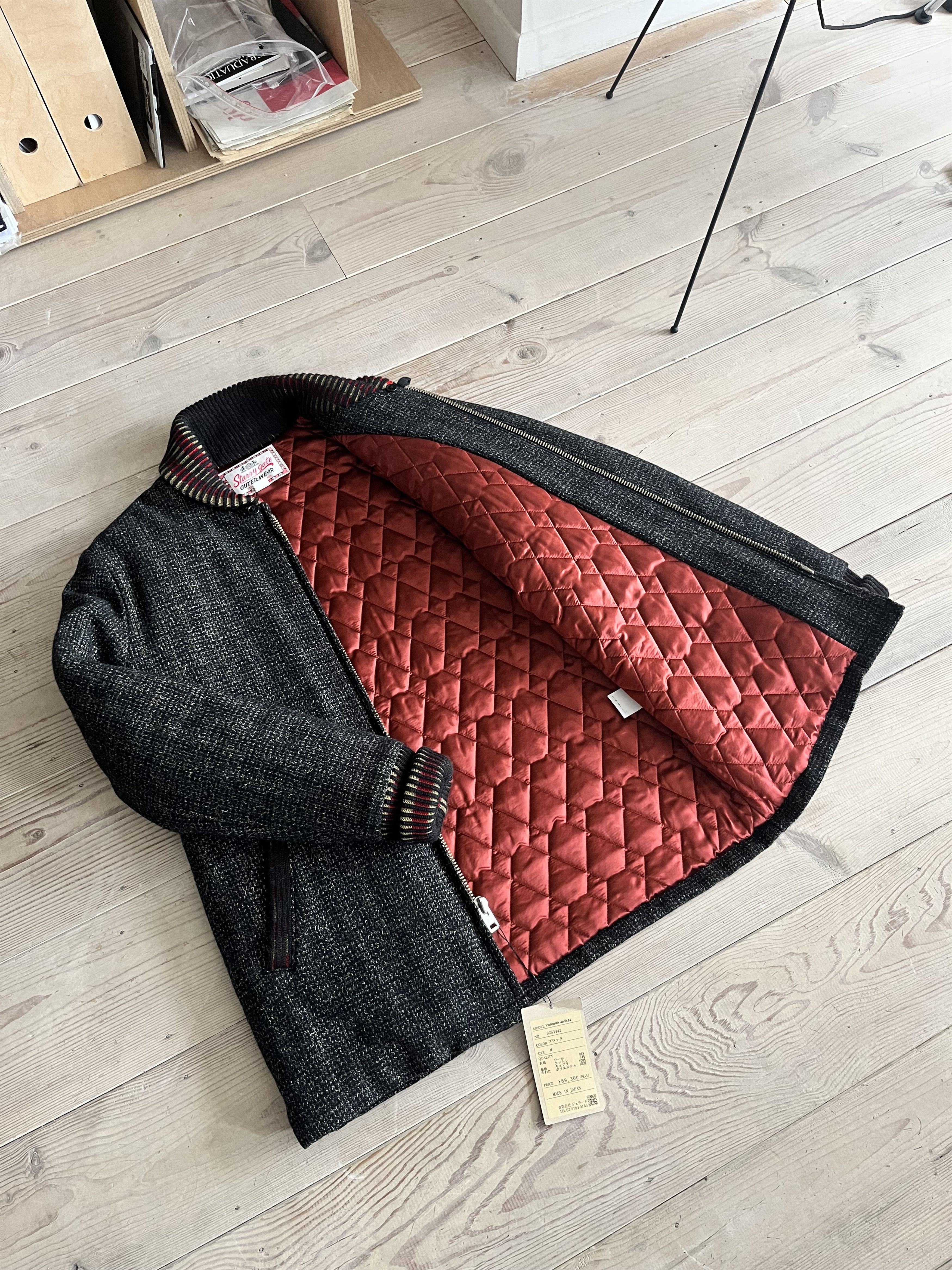 Jelado Pharaoh Jacket Salt & Pepper Tweed Size US M / EU 48-50 / 2 - 3 Thumbnail