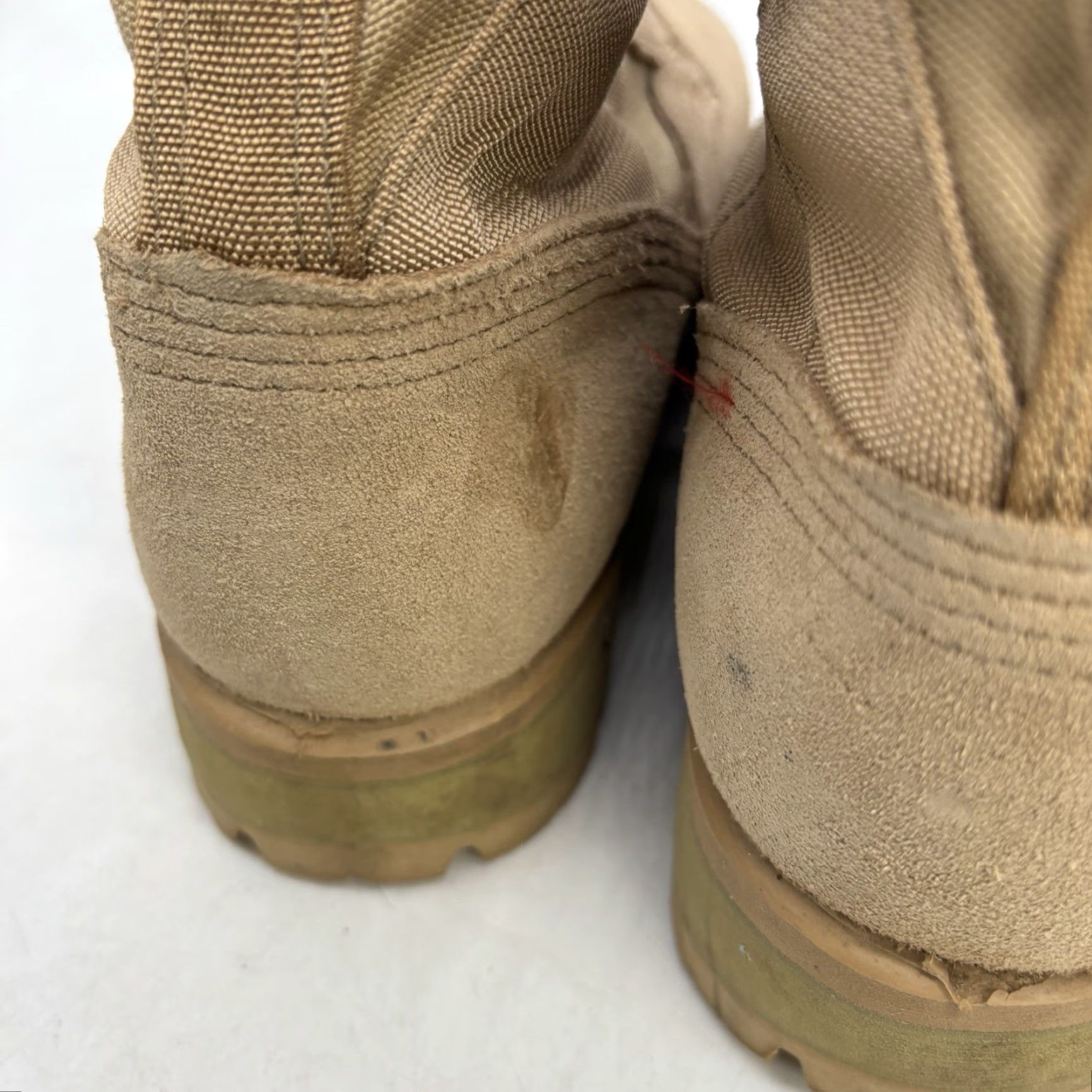 Vintage VINTAGE Altama Military Combat Boots Mens 5.5 Coyote Brown Waterproof Leather Mid-Calf Shoe Size US 5.5 / EU 38 - 7 Thumbnail