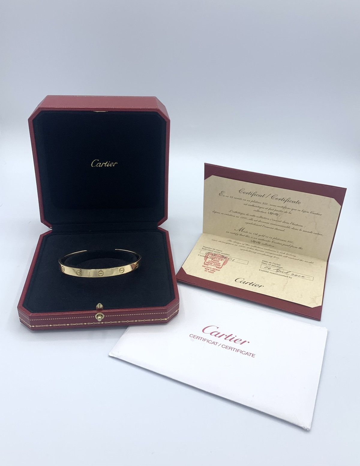 Cartier Cartier Love Cuff 20 Grailed