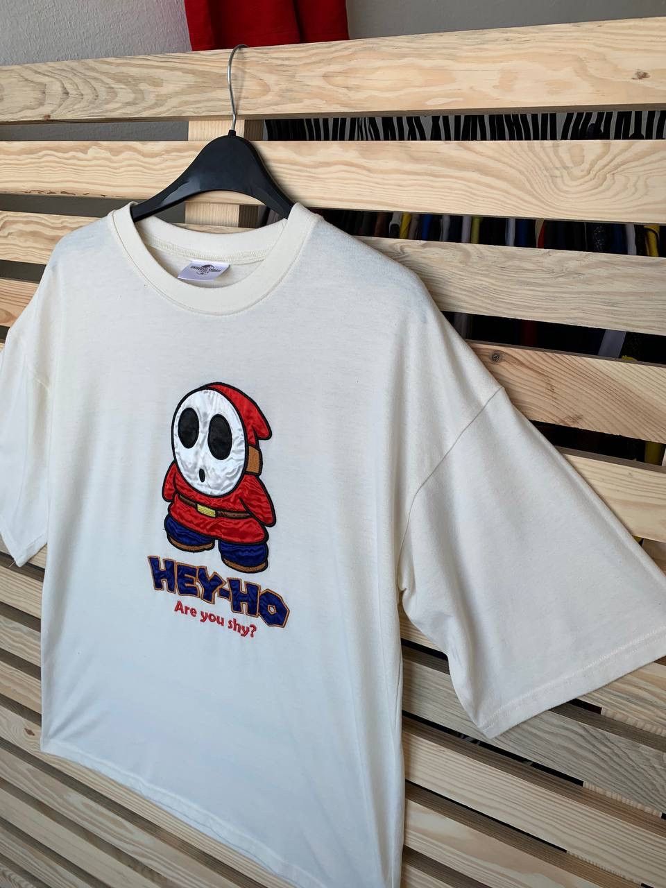 Nintendo × Universal Studios × Vintage Vintage y2k Nintendo Shy Guy Super Mario Bros Oversize Size US M / EU 48-50 / 2 - 4 Thumbnail