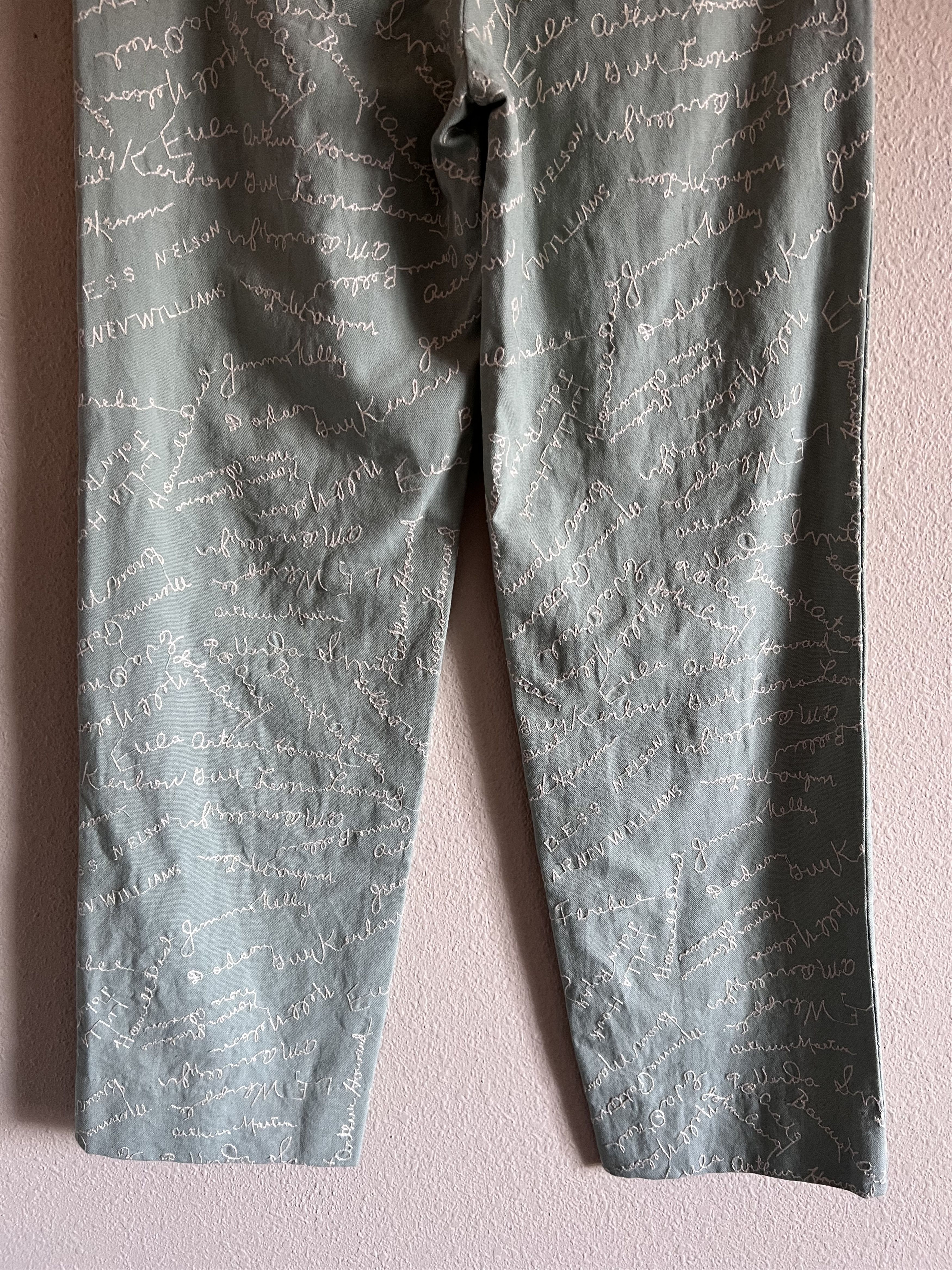 Bode Bode Powder Signature Trousers in Blue Size US 28 / EU 44 - 7 Thumbnail