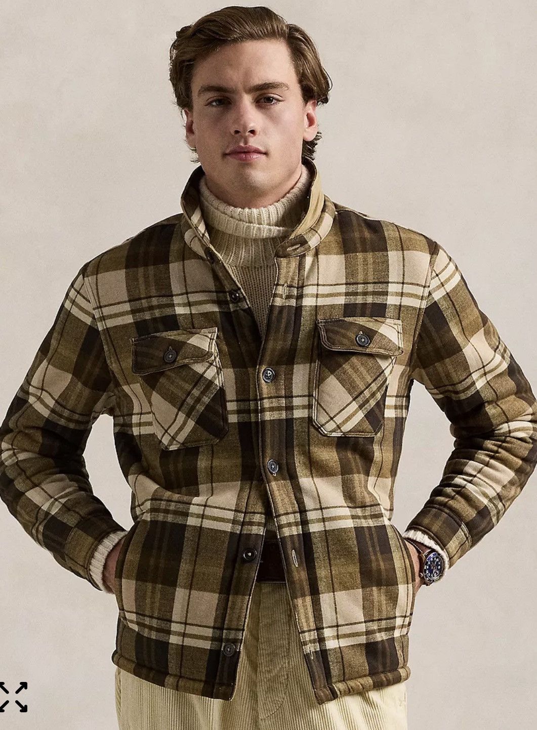 Polo Ralph Lauren Polo Ralph Lauren Plaid Fleece Shirt Jacket Men’s Size XL Size US XL / EU 56 / 4 - 1 Thumbnail