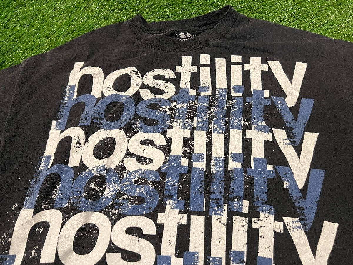 Vintage Vintage Y2K Hostility Spell Out Logo AOP All Over Print Size US XL / EU 56 / 4 - 3 Thumbnail