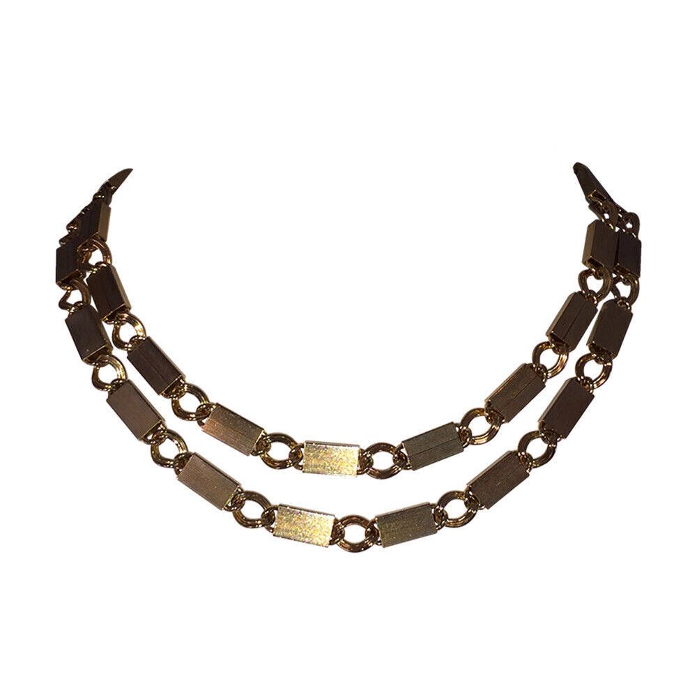 Pierre Cardin Pierre Cardin Runway Chain Link Necklace Size ONE SIZE - 1 Thumbnail