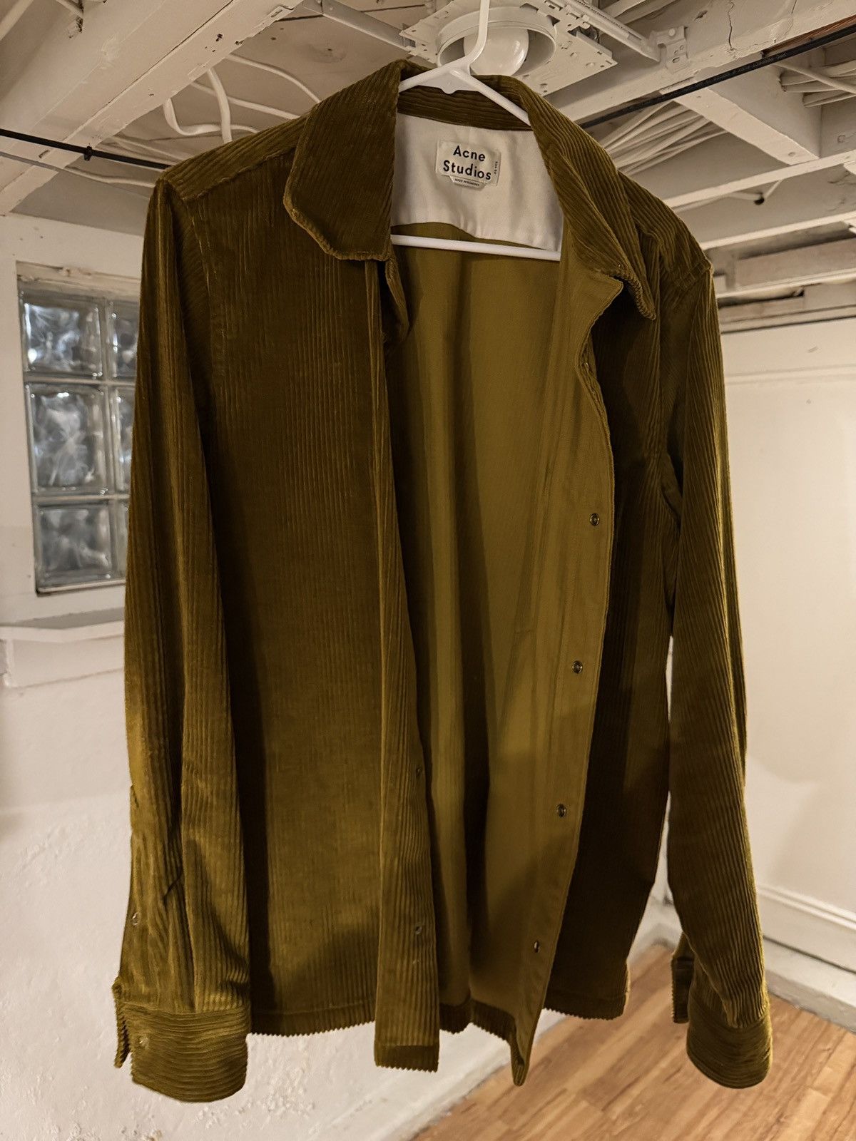Acne Studios Acne Brown Corduroy Over Shirt Size US L / EU 52-54 / 3 - 1 Thumbnail