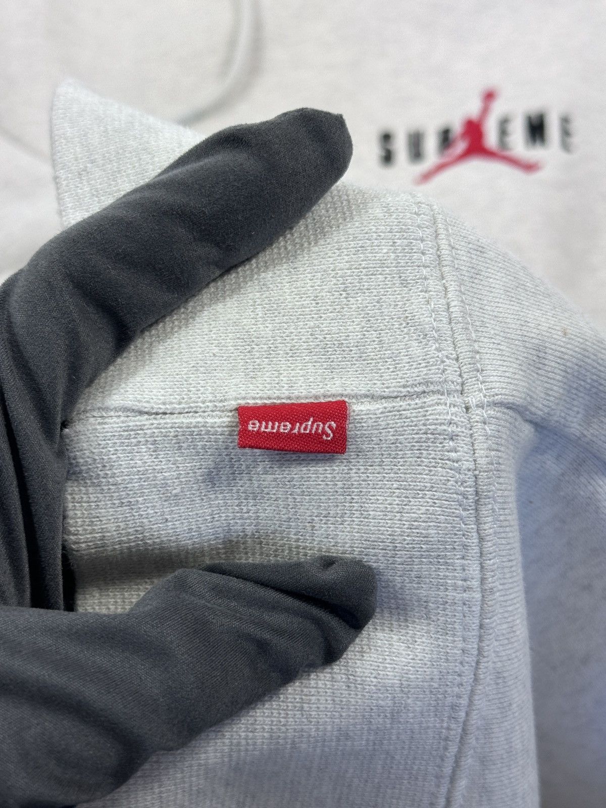 Jordan Brand × Supreme LOGO EMBROIDERED HOODIE Size US S / EU 44-46 / 1 - 10 Thumbnail