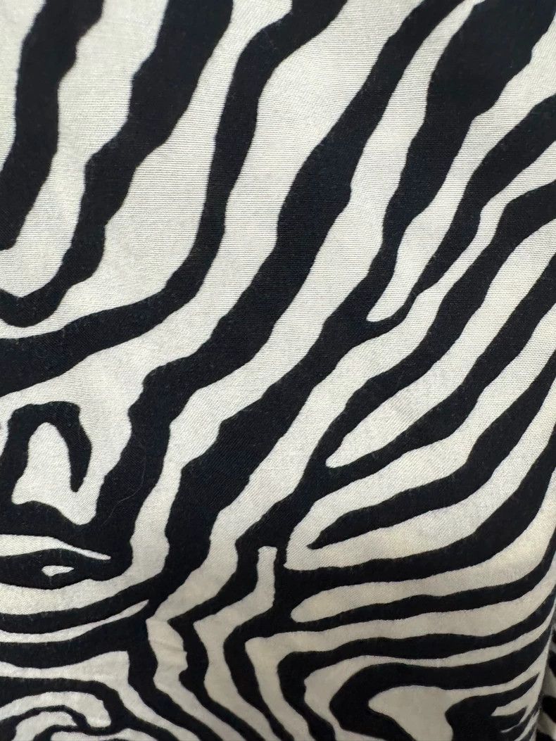 Celine celine size 39 22fw Short Sleeve Pocket Silk Zebra Shirt 2 Size US M / EU 48-50 / 2 - 3 Thumbnail
