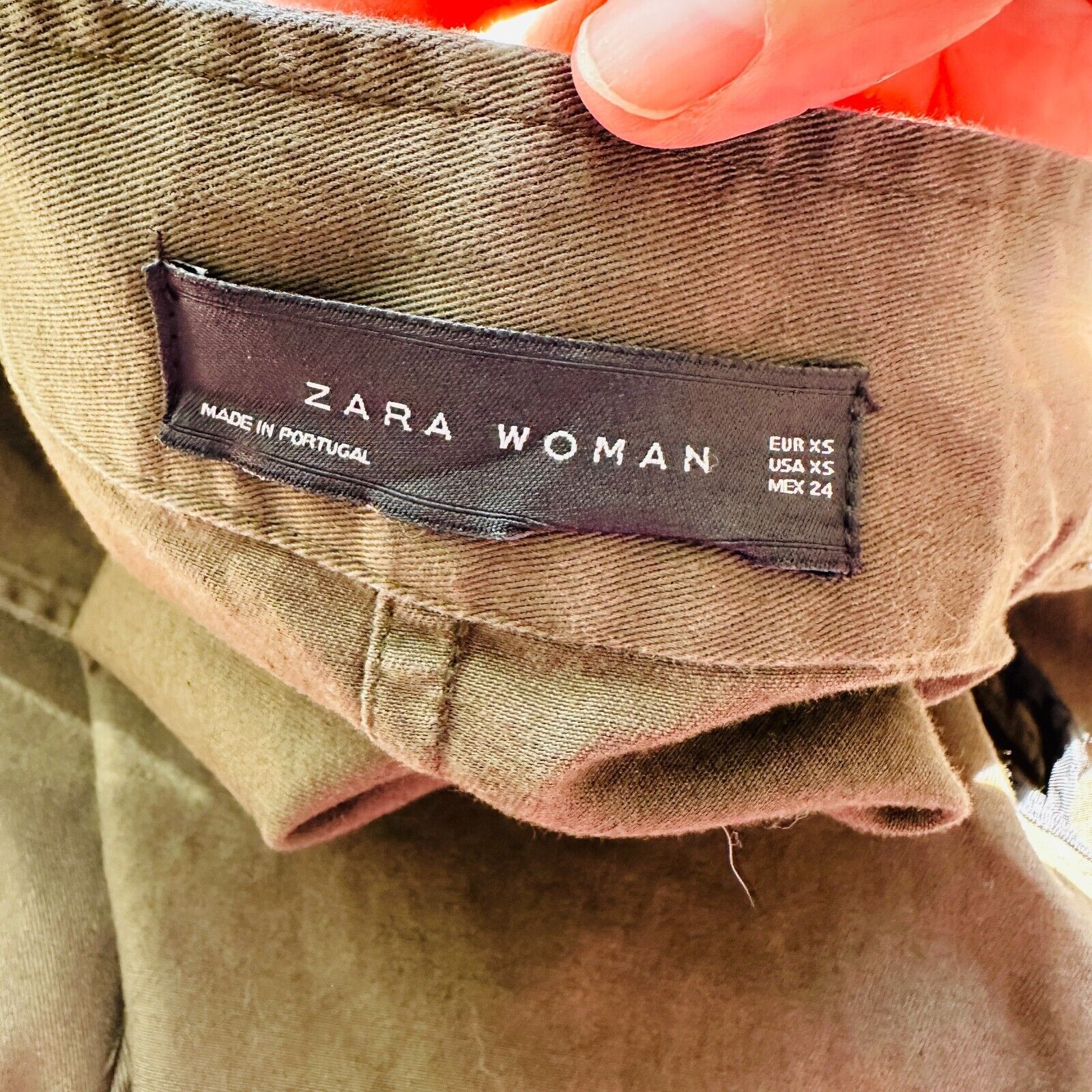 Zara Zara Army Green Grafitti New York Jungle Zip Utility Jacket Size XS / US 0-2 / IT 36-38 - 11 Thumbnail