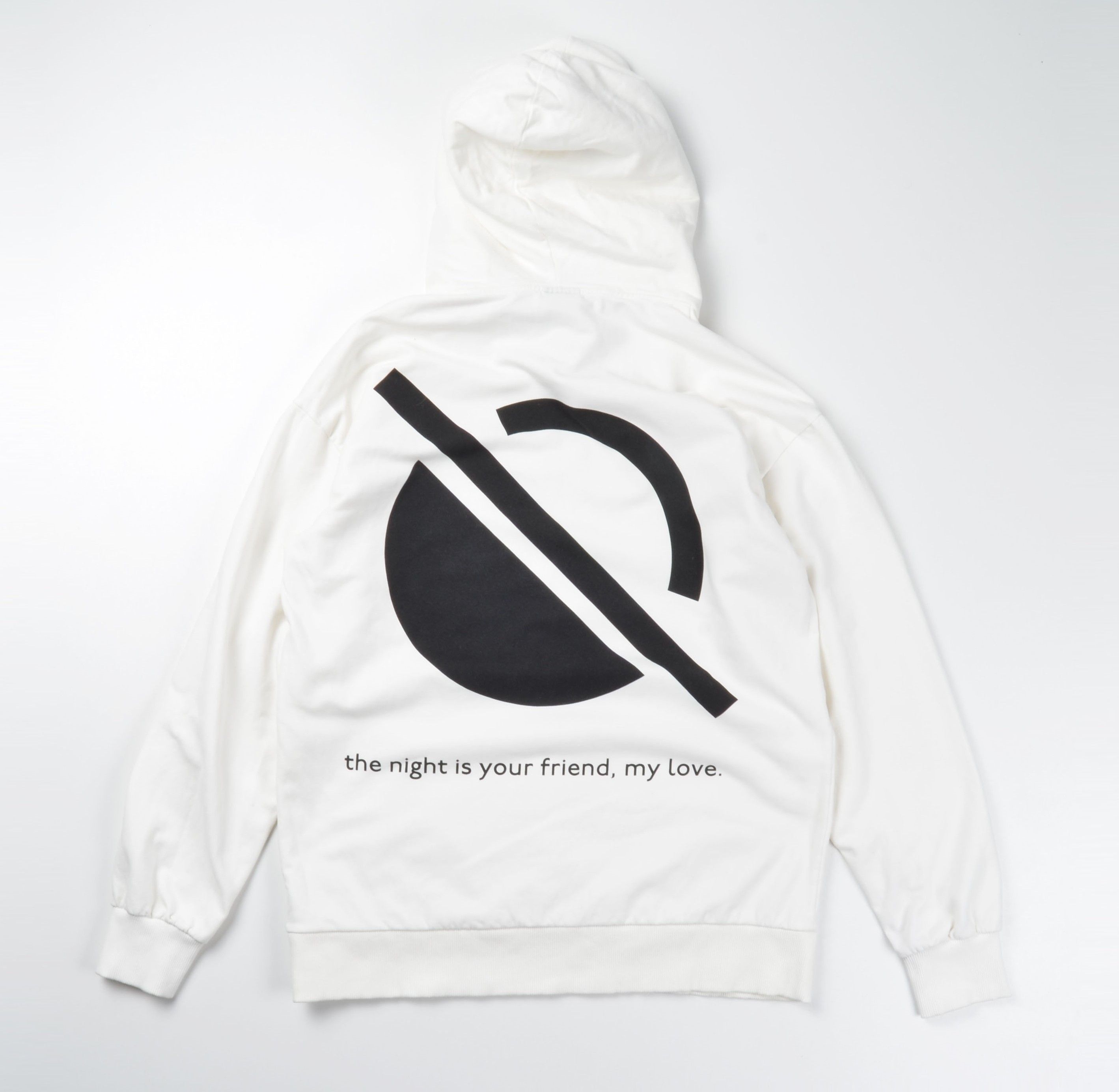 Thom Krom Thom Krom Avant Garde White Big Print Hoodie Size US L / EU 52-54 / 3 - 1 Thumbnail