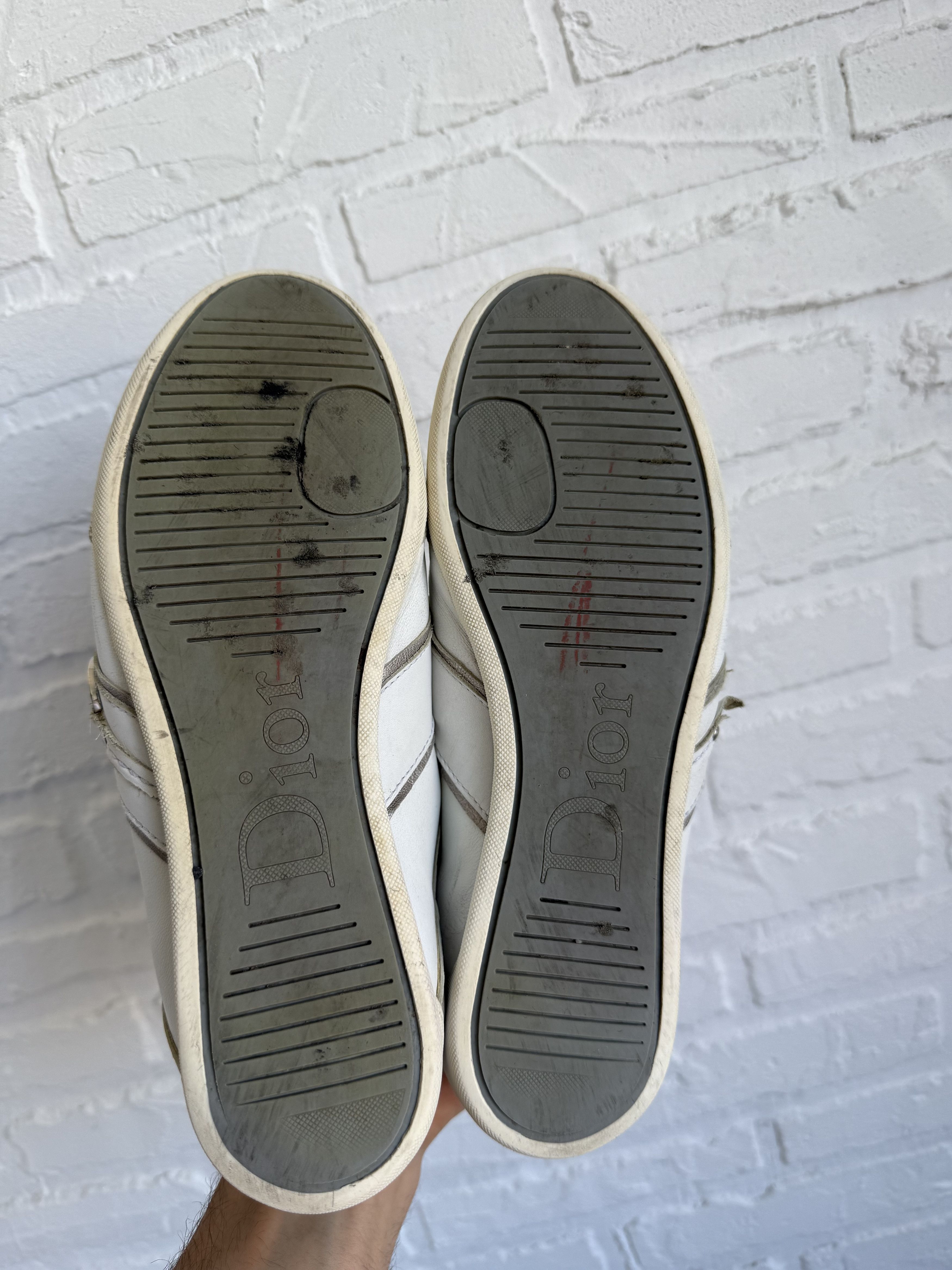 Dior Vintage y2k Dior x Hedi Slimane metal logo sneakers Size US 7 / IT 37 - 18 Thumbnail