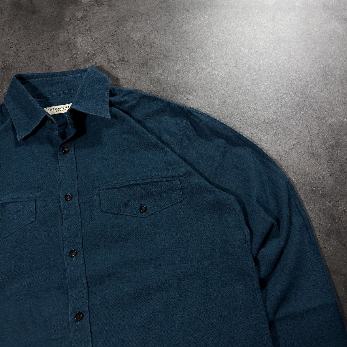 Burberry Burberry London Mainline Longsleeve Button Up Shirt Tee Size US M / EU 48-50 / 2 - 4 Thumbnail
