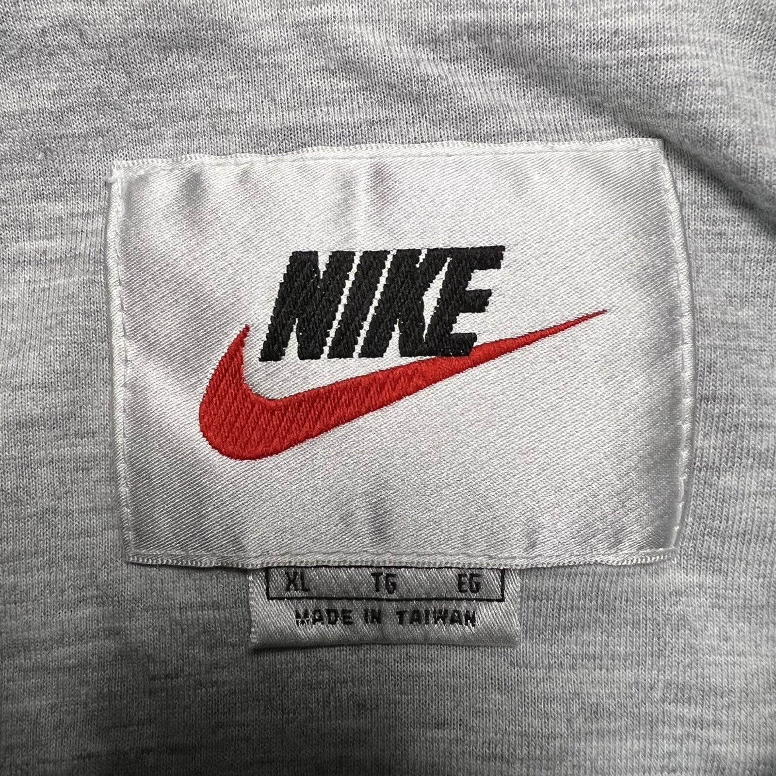 Nike × Vintage VTG Nike Jacket XL Swoosh Outdoor Half Zip 90s Windbreaker Size US XL / EU 56 / 4 - 5 Thumbnail